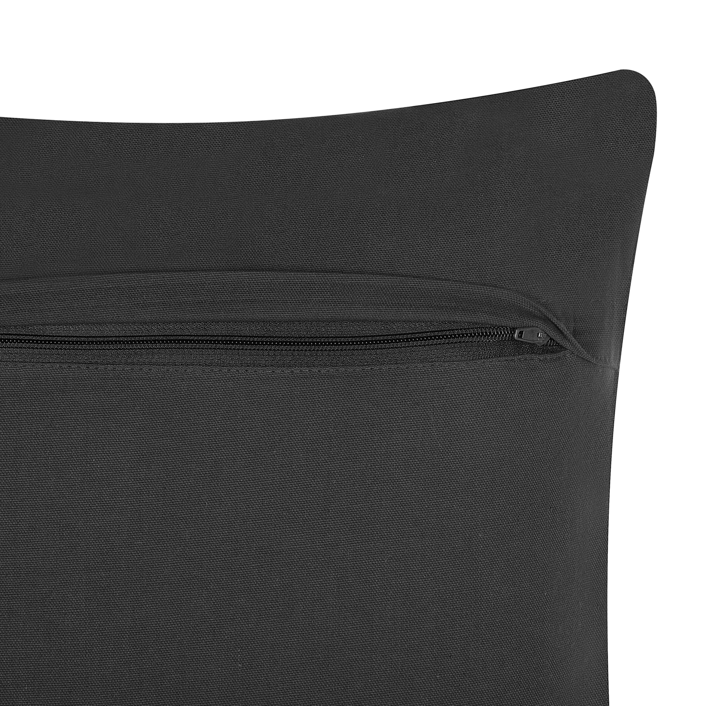 Dekokissen 2er Set LALAM Baumwolle 45 x 45 cm Grau Geometrisches Muster