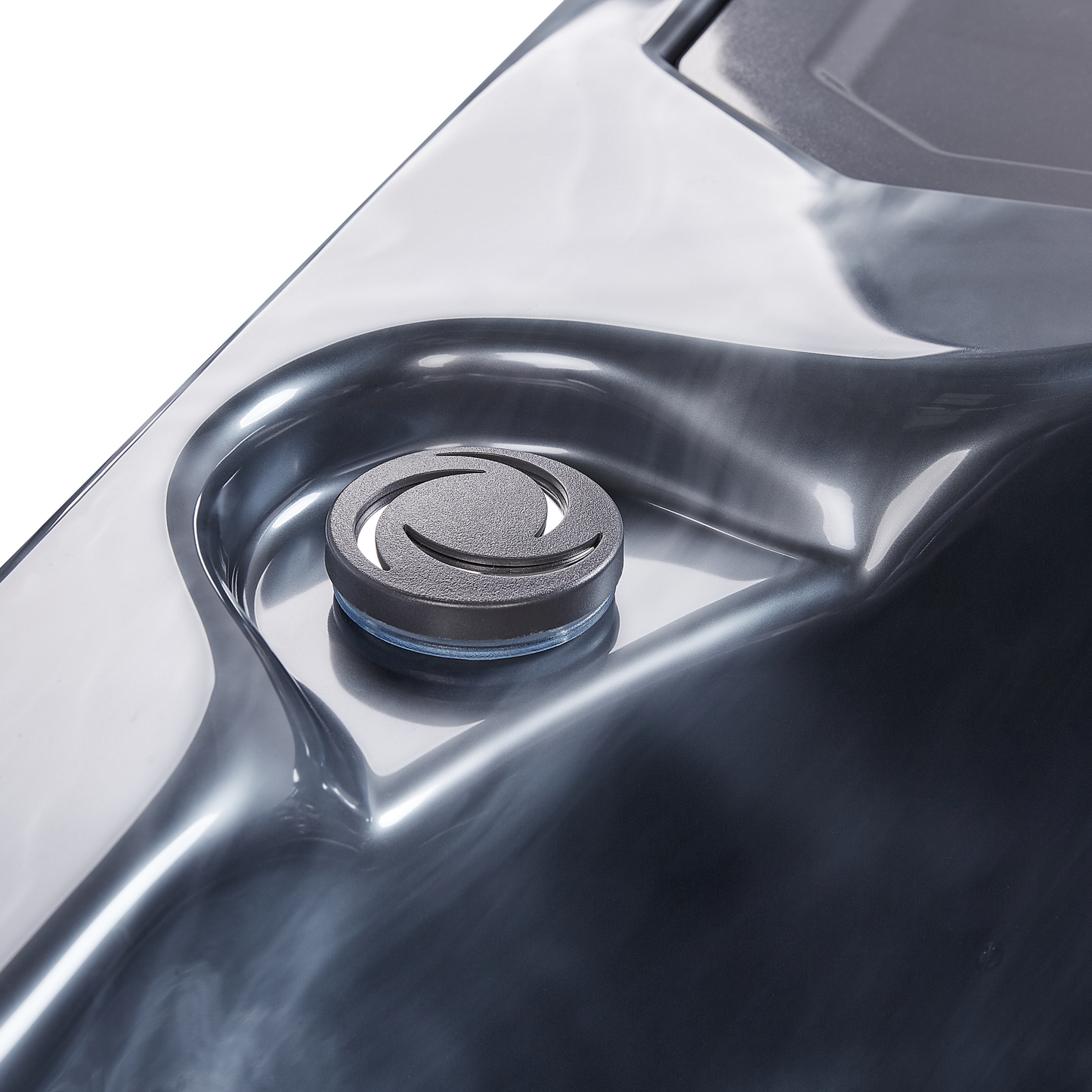 Outdoor Whirlpool mit LED ARCELIA Grau