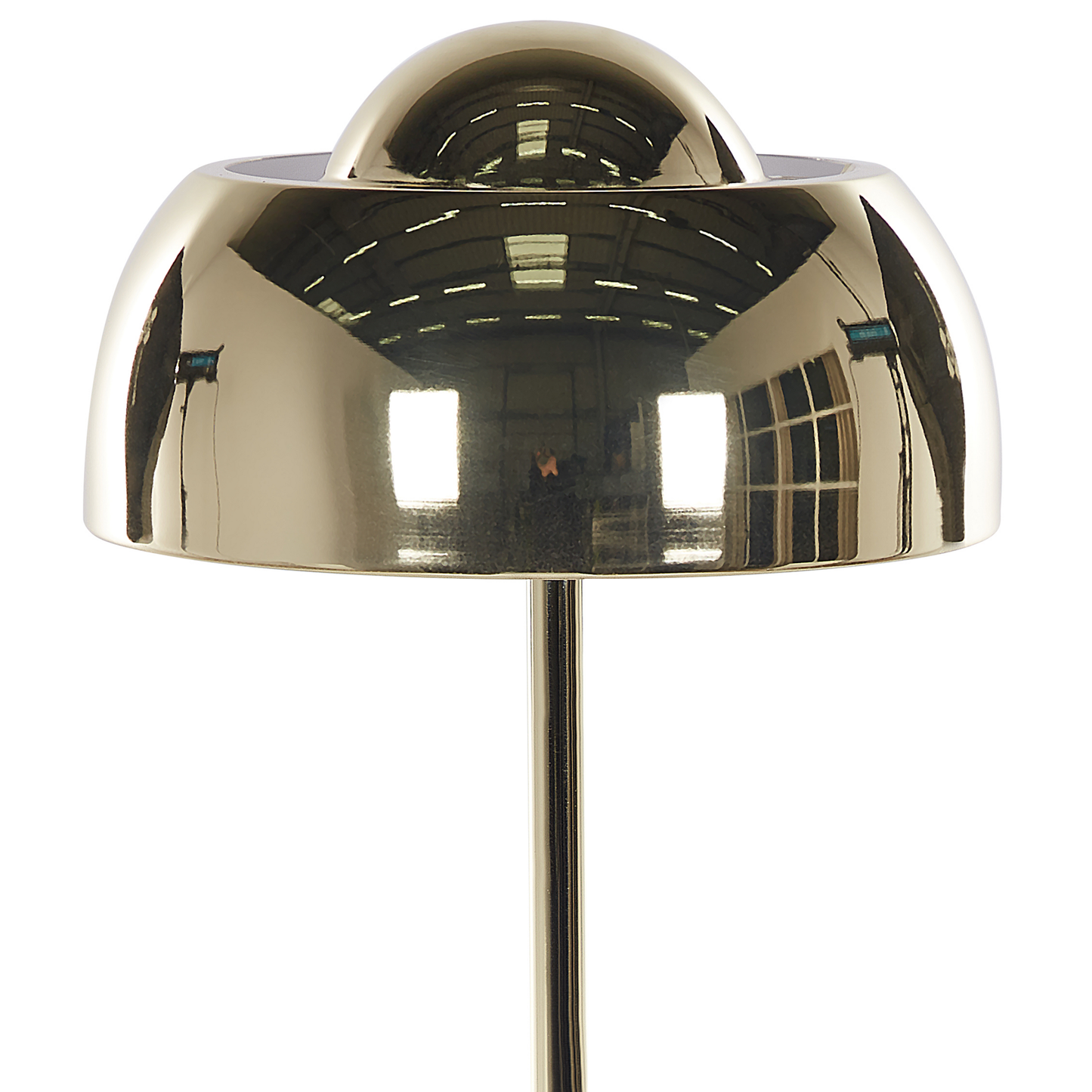 Stehlampe Metall gold glänzend 148 cm rund SENETTE