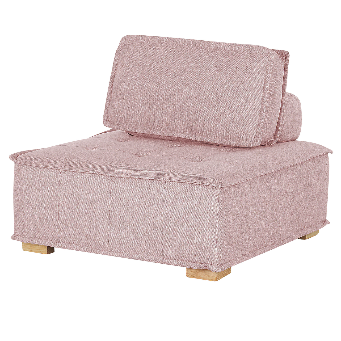 Sofa Set Polsterbezug rosa 4-Sitzer TIBRO
