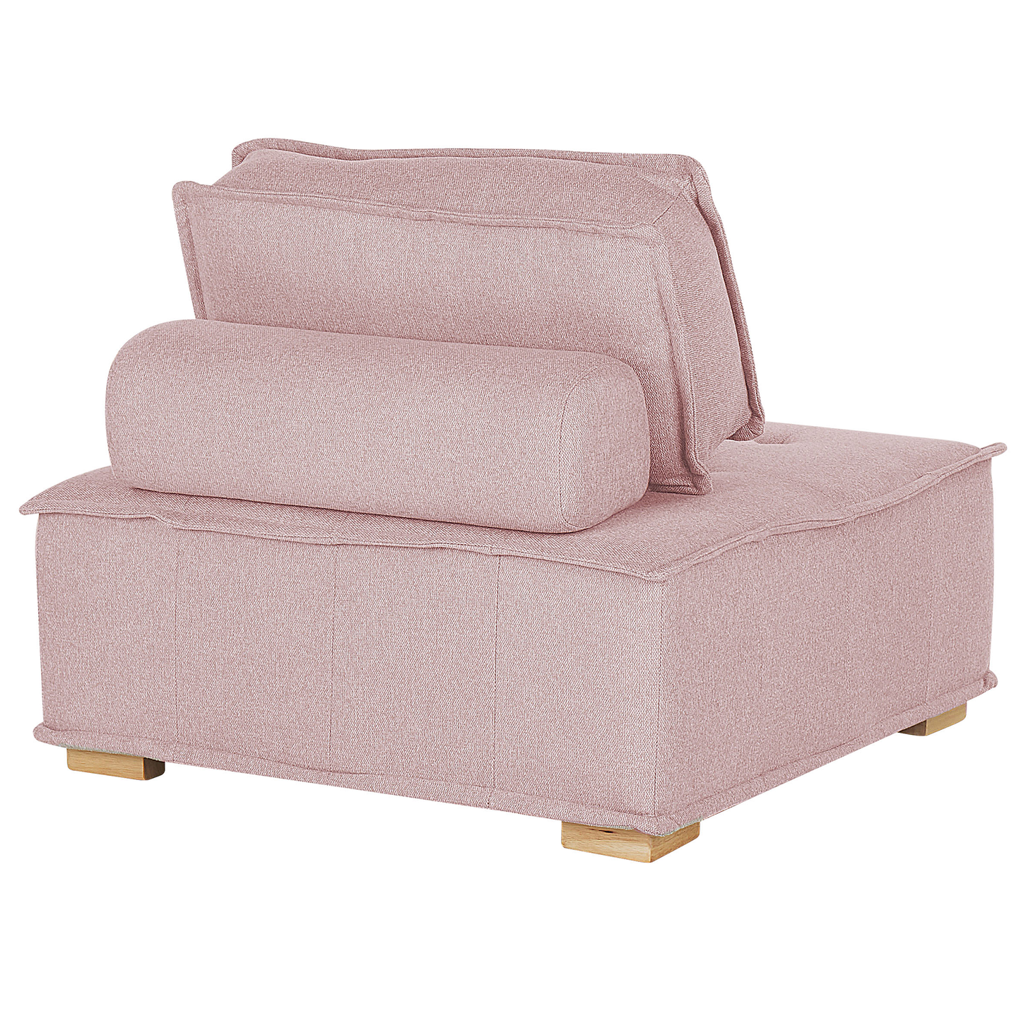 Sofa Set Polsterbezug rosa 4-Sitzer TIBRO