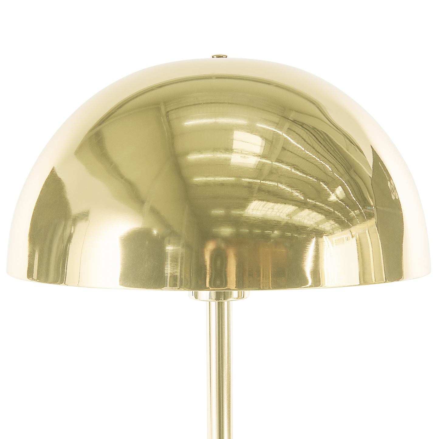 Tischlampe Metall gold glänzend 64 cm rund MACASIA