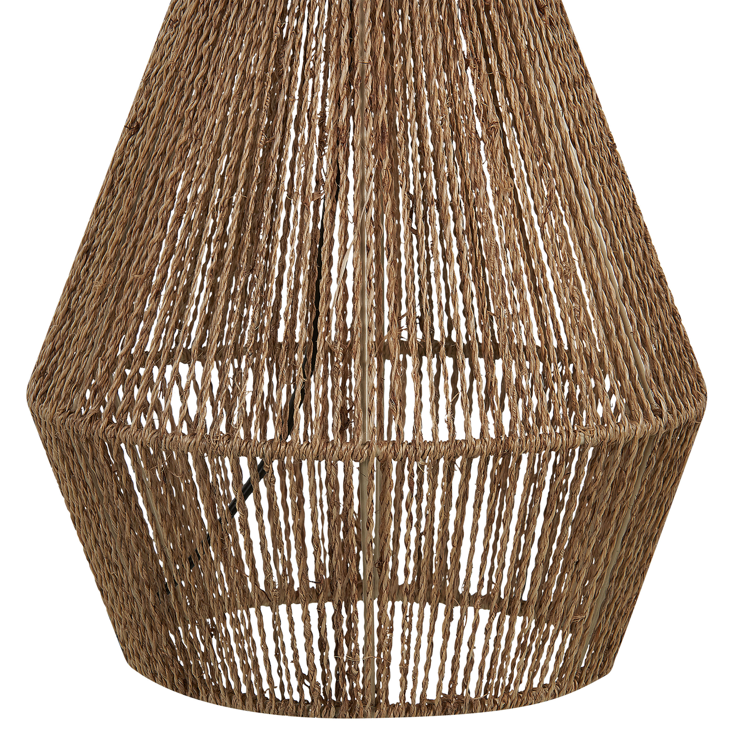 Tischleuchte MALEWA Geflecht Naturfarben