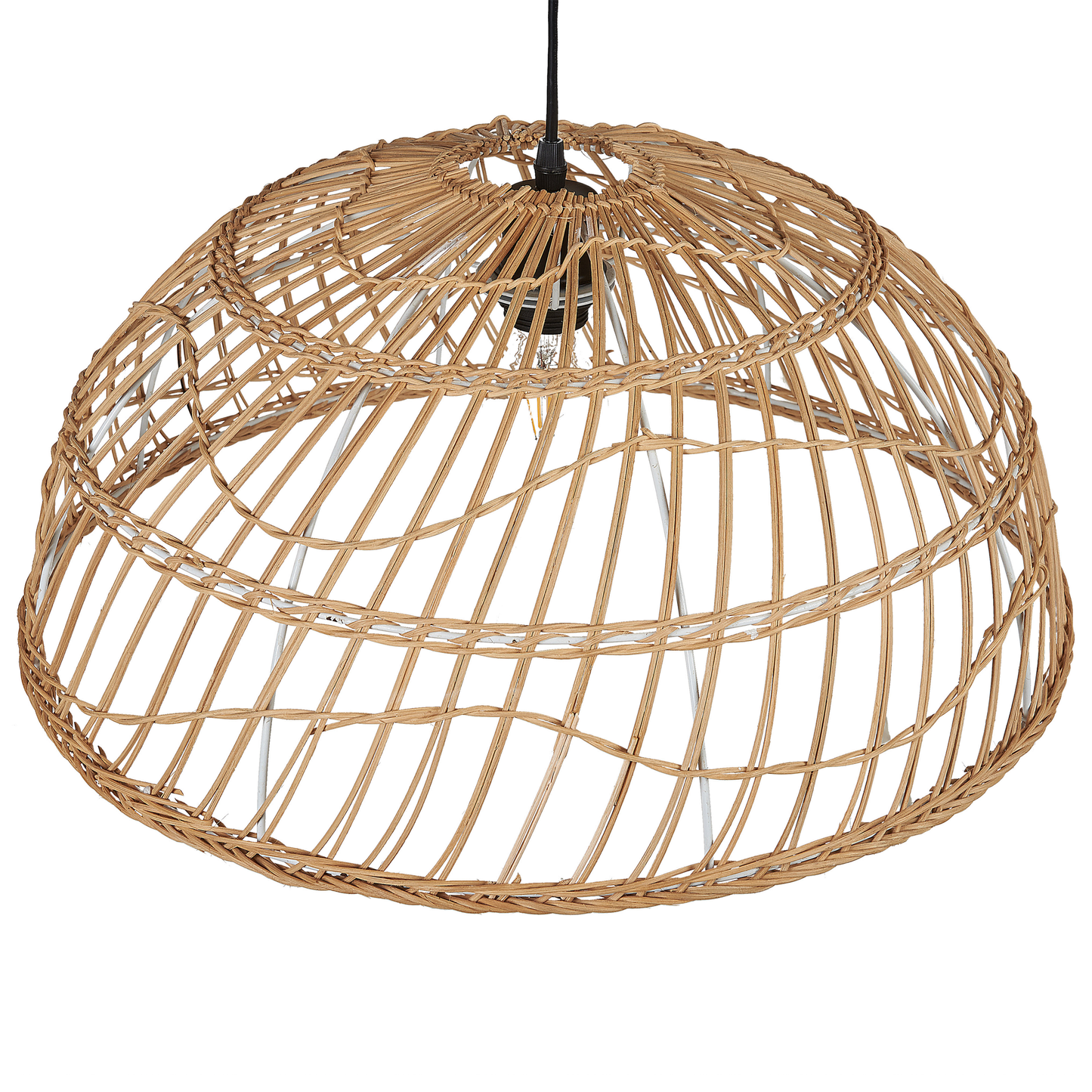 Hängelampe RAVINE Rattan Naturfarben