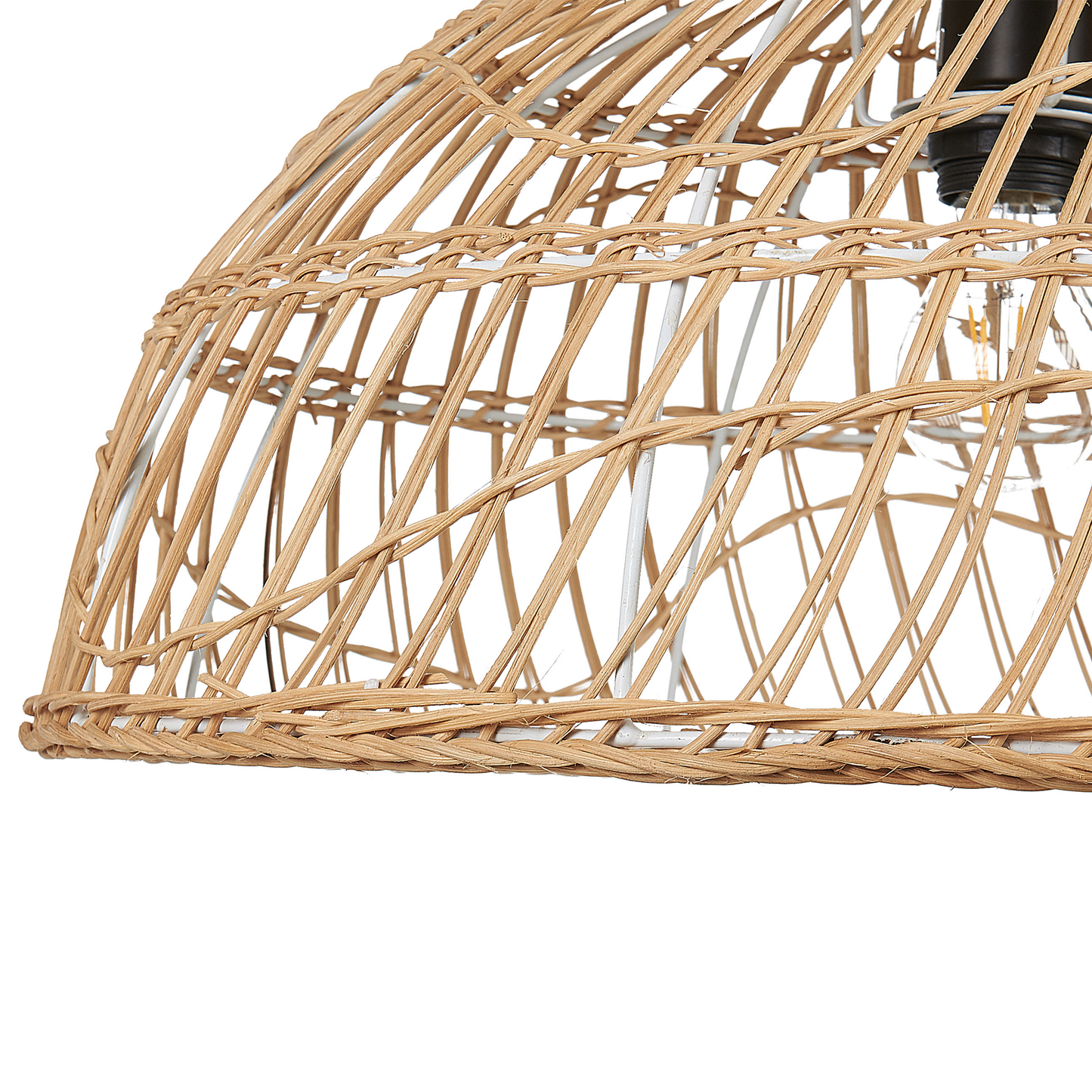 Hängelampe RAVINE Rattan Naturfarben