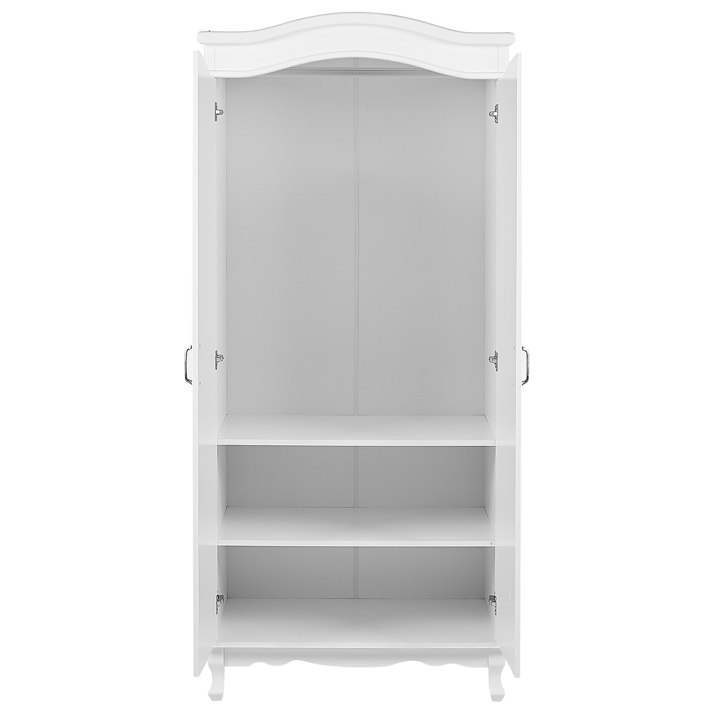 Kleiderschrank weiss 2 Türen CAMMIN