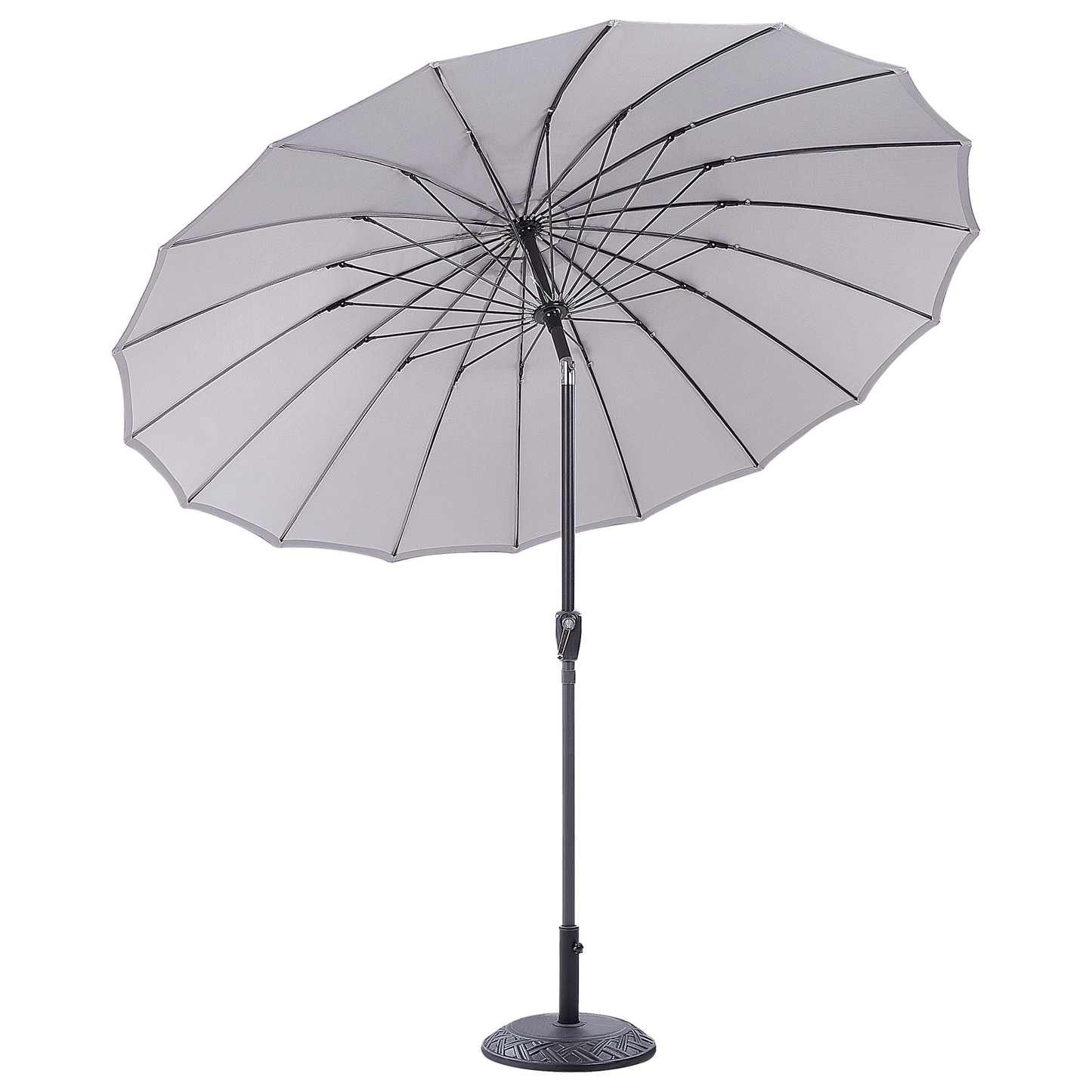 Marktschirm 255 cm BAIA Hellgrau