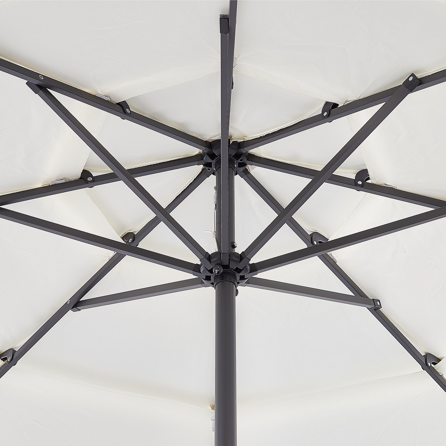Marktschirm 285 cm BIBIONE Hellbeige