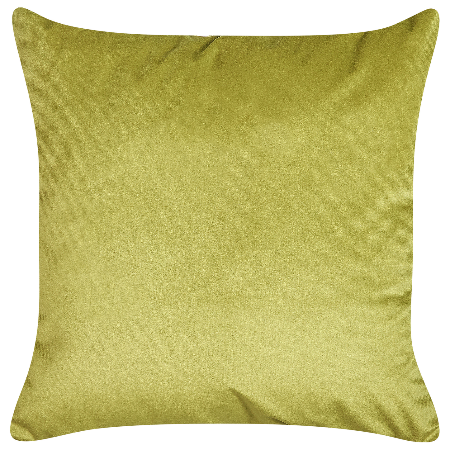 Dekokissen 2er Set AEONIUM Samtstoff 45 x 45 cm Olivgrün Abstraktes Muster