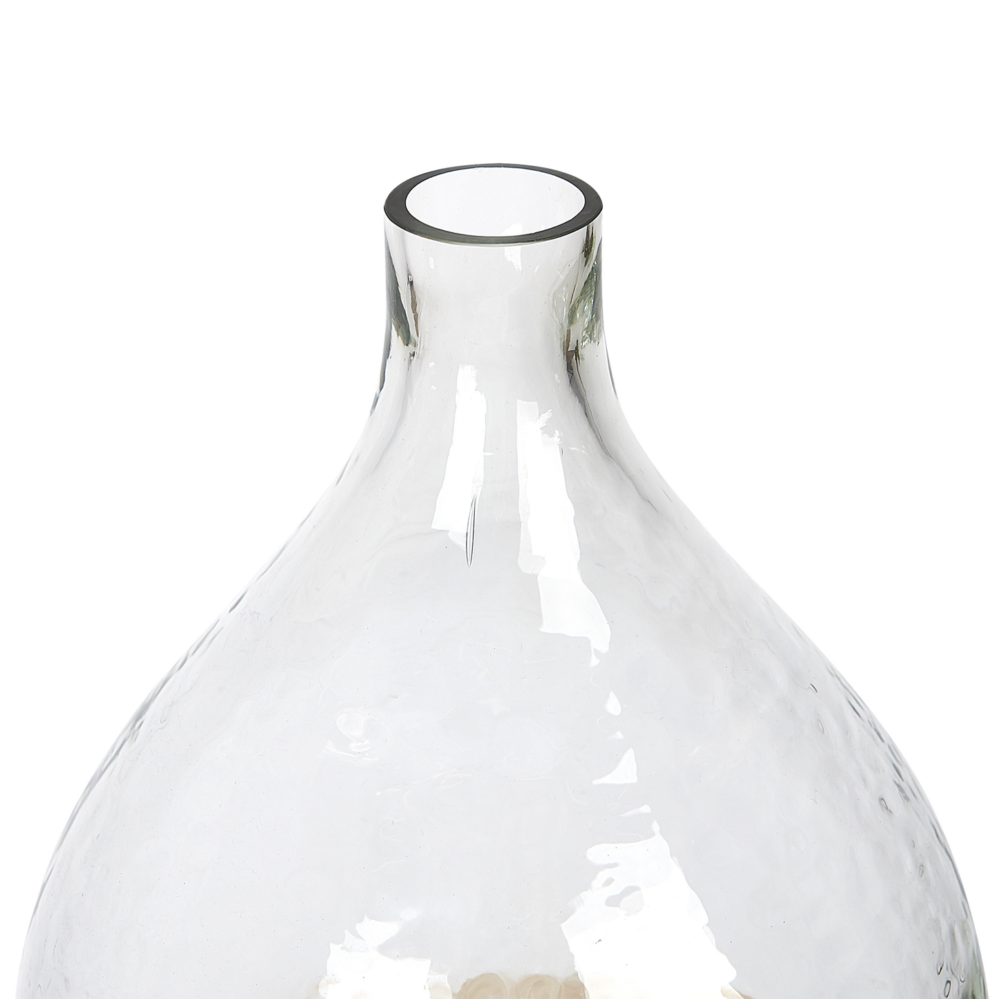 Blumenvase KULCHA Glas 36 cm Bunt