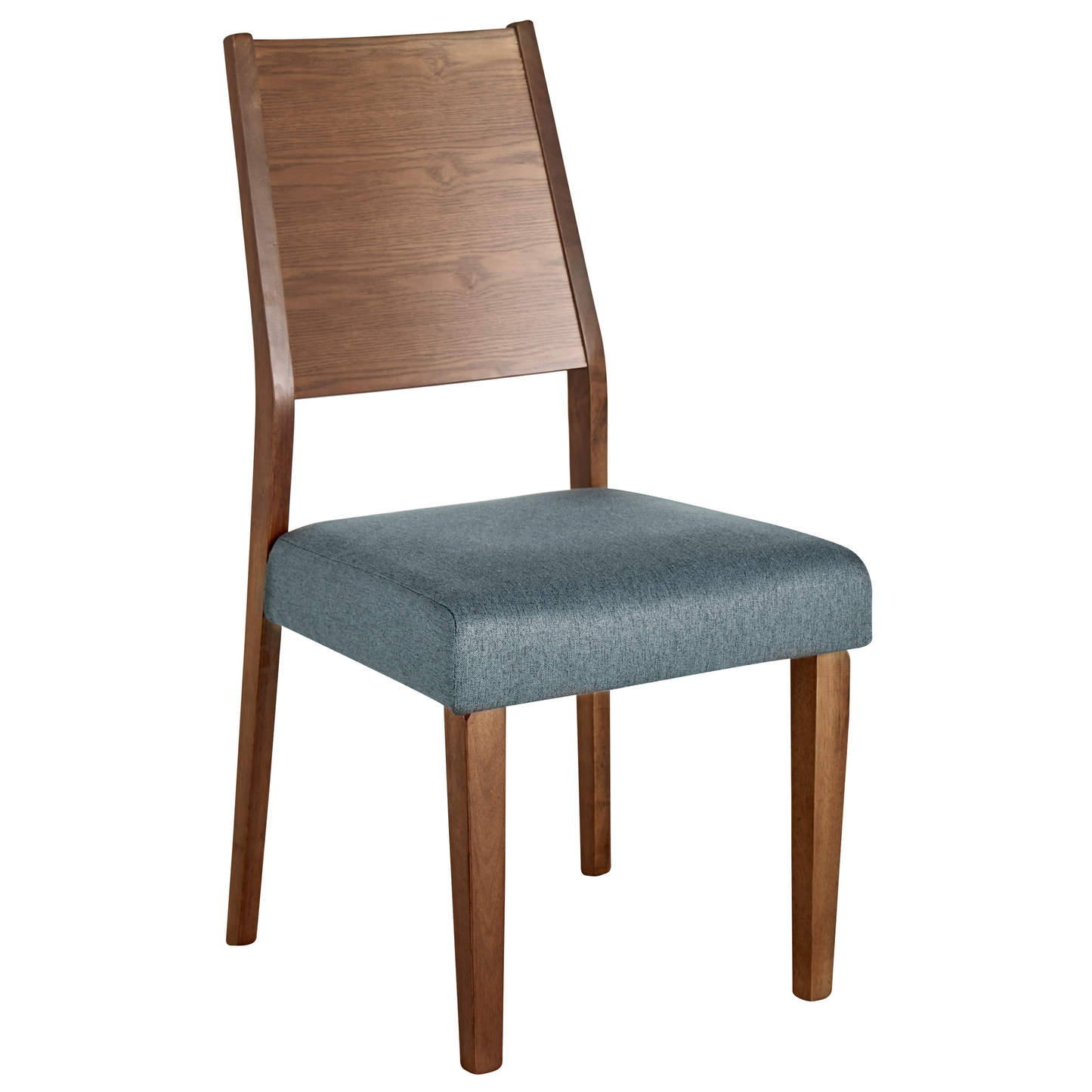 Esszimmerstuhl 2er Set ELMIRA Holz Grau
