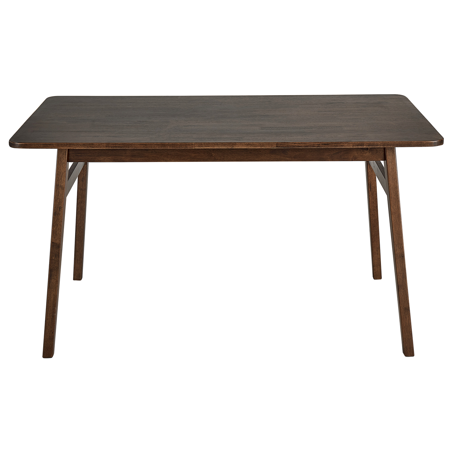 Esstisch Holz dunkelbraun 140 x 85 cm VENTERA