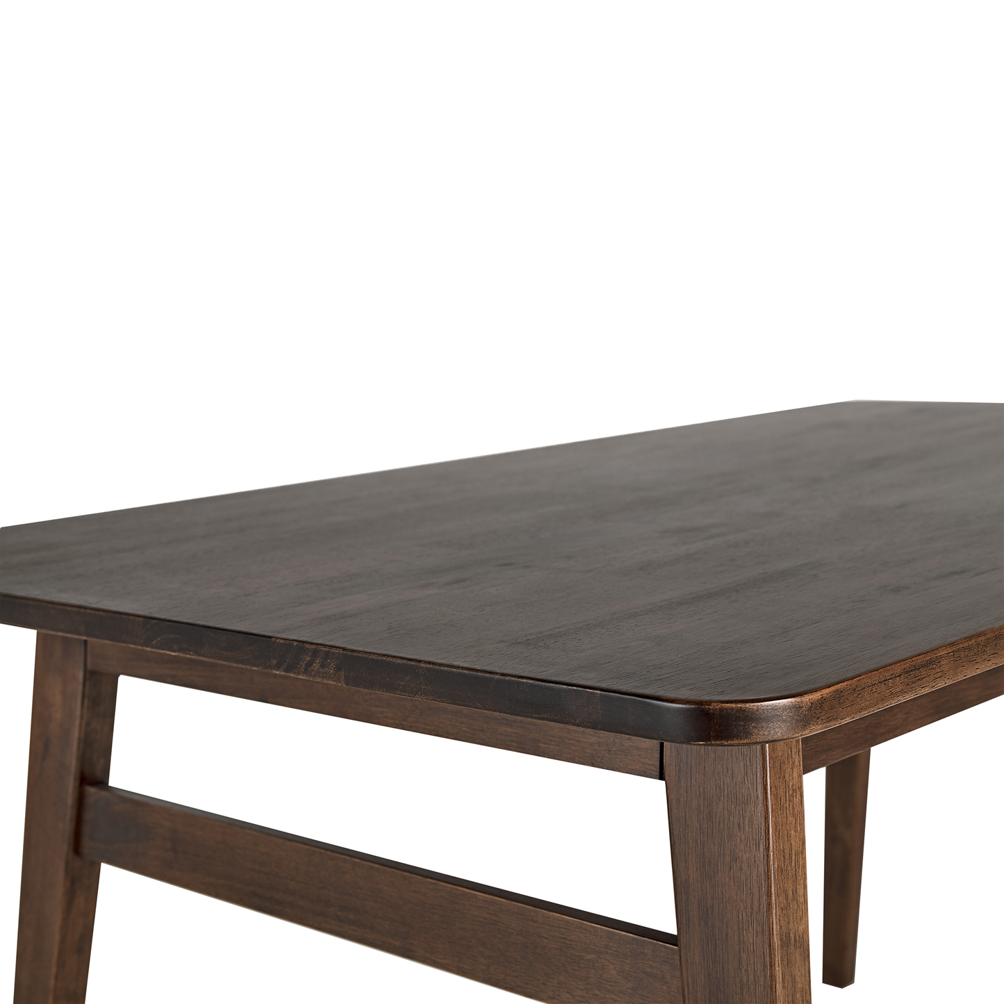 Esstisch Holz dunkelbraun 140 x 85 cm VENTERA