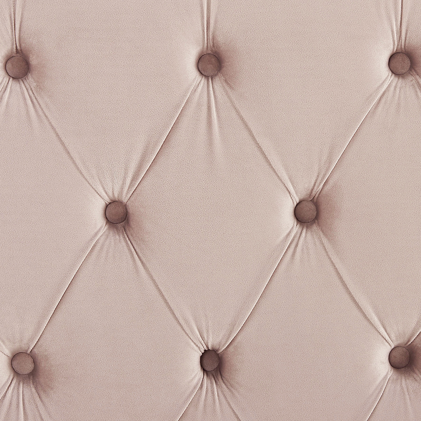 Bett mit Lattenrost Samtstoff LUBBON 160 x 200 cm Pastellrosa