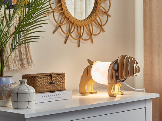 Tischleuchte DOUCE Hellbraun