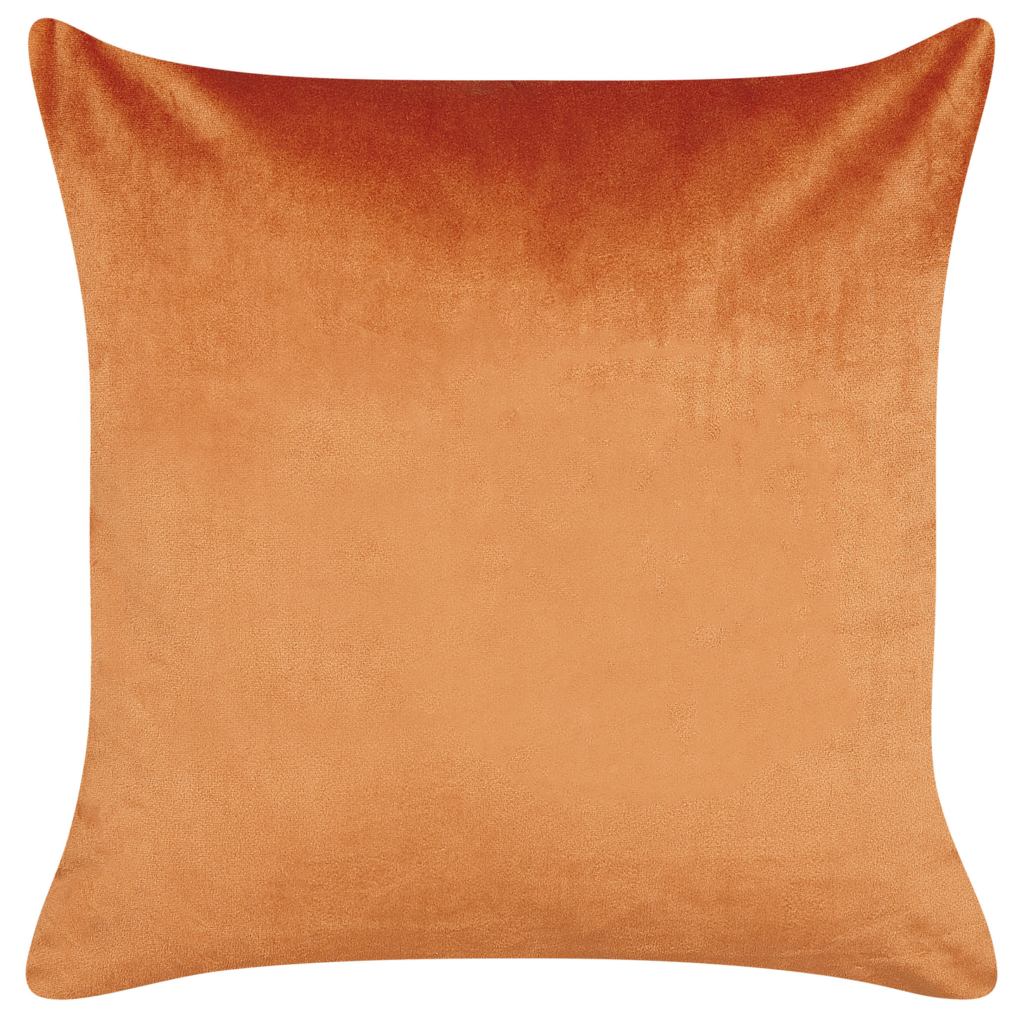 Dekokissen 2er Set CROCUS Samtstoff 45 x 45 cm Orange Abstraktes Muster