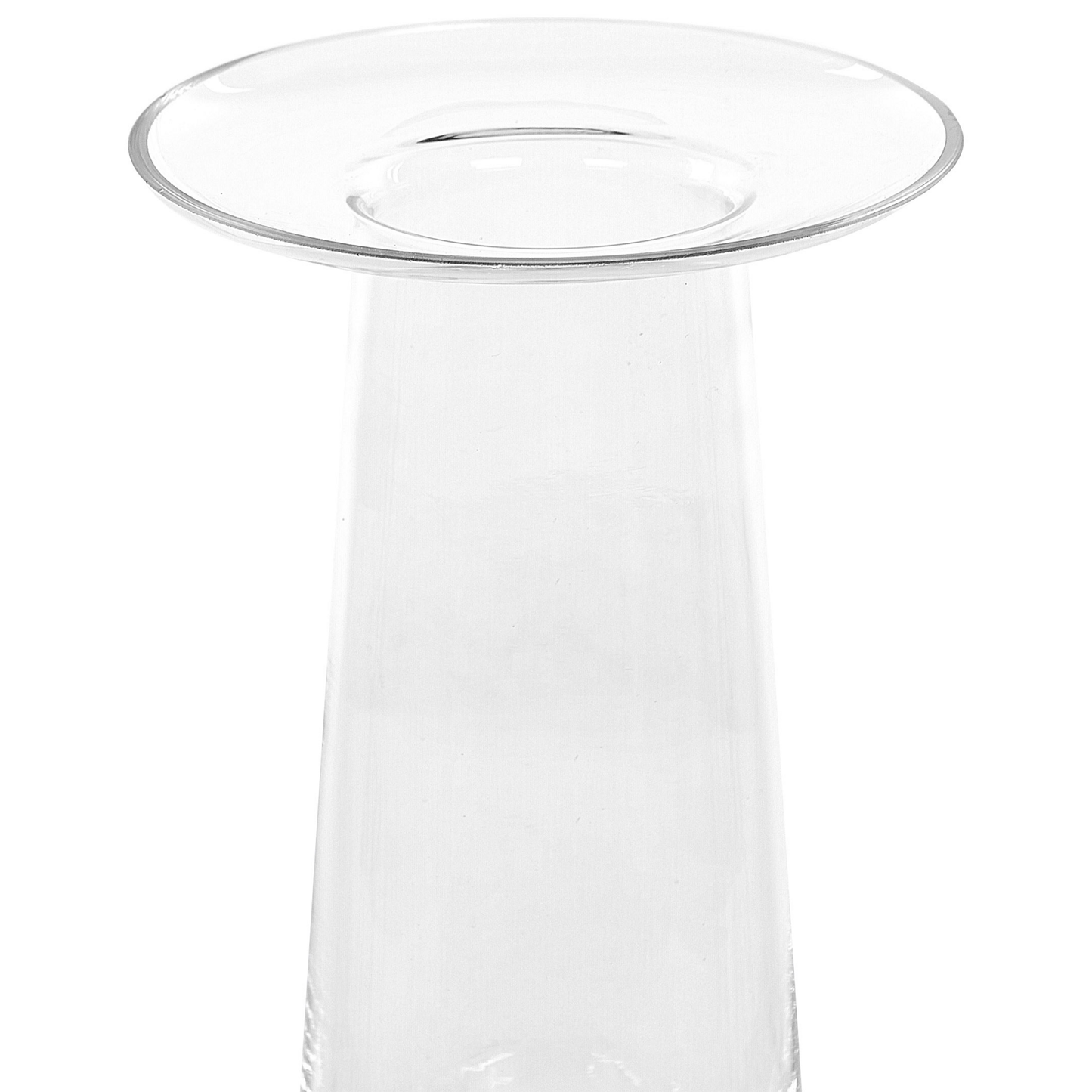 Blumenvase MANNA Glas 26 cm Transparent