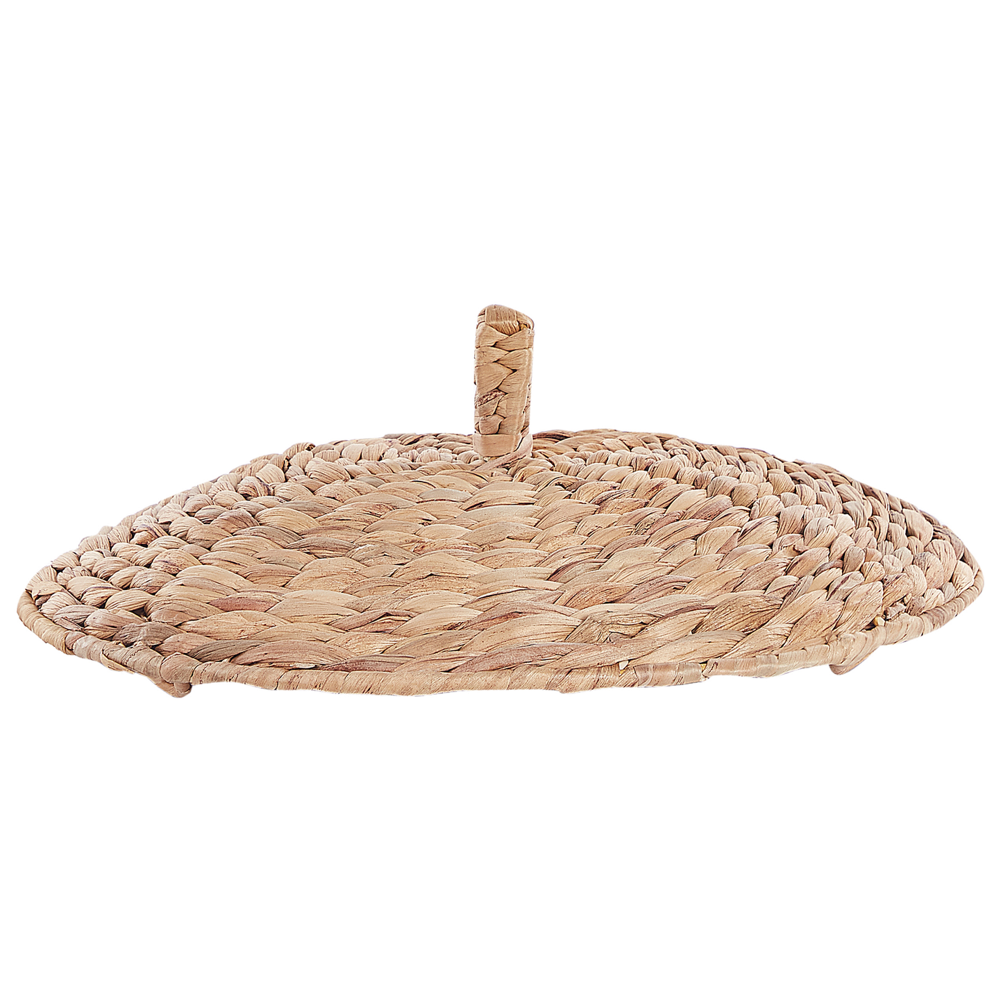 Aufbewahrungskorb mit Deckel Wasserhyazinthe naturfarben Elefantenform 68 cm DOGON