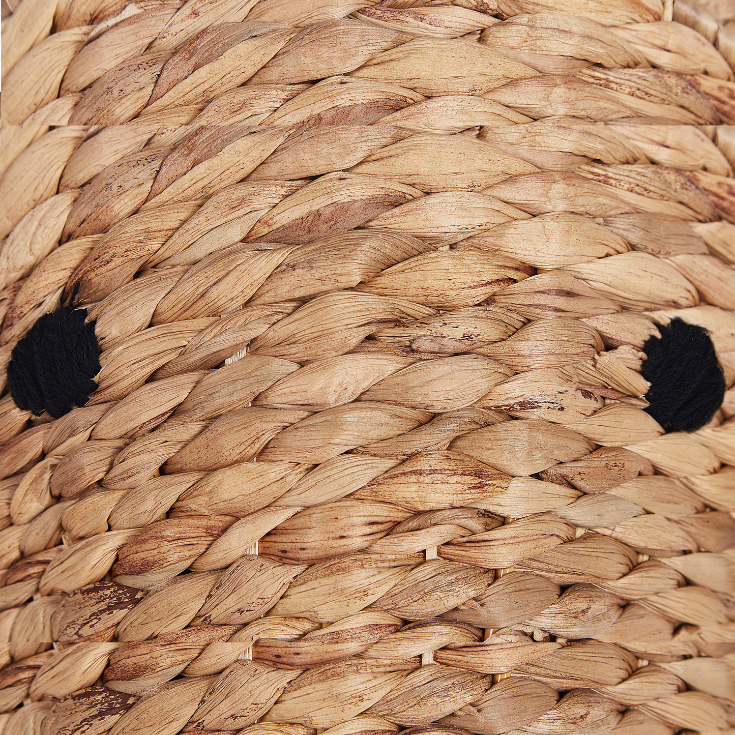 Aufbewahrungskorb mit Deckel Wasserhyazinthe naturfarben Elefantenform 68 cm DOGON