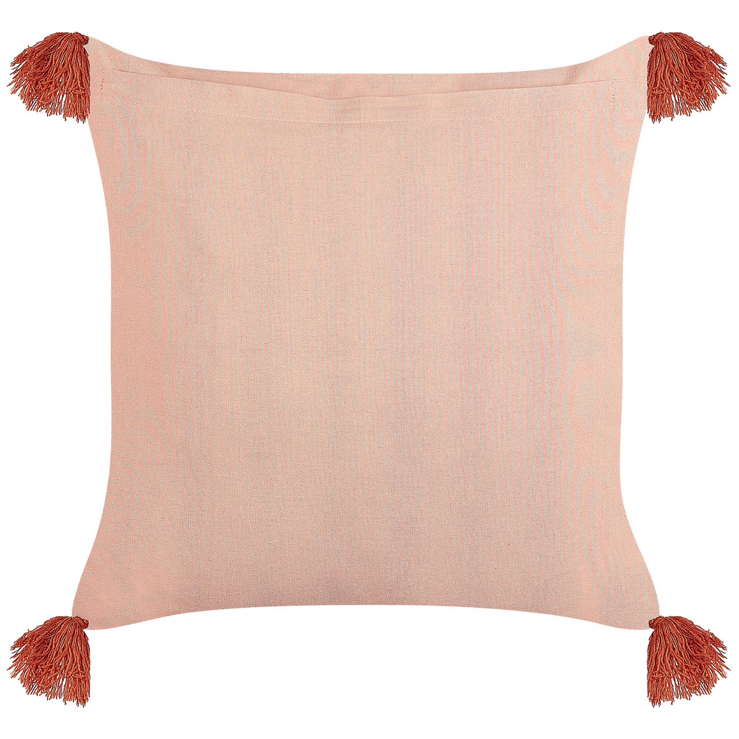 Dekokissen RUMHORA Samtstoff 45 x 45 cm Rosa Blumenmuster