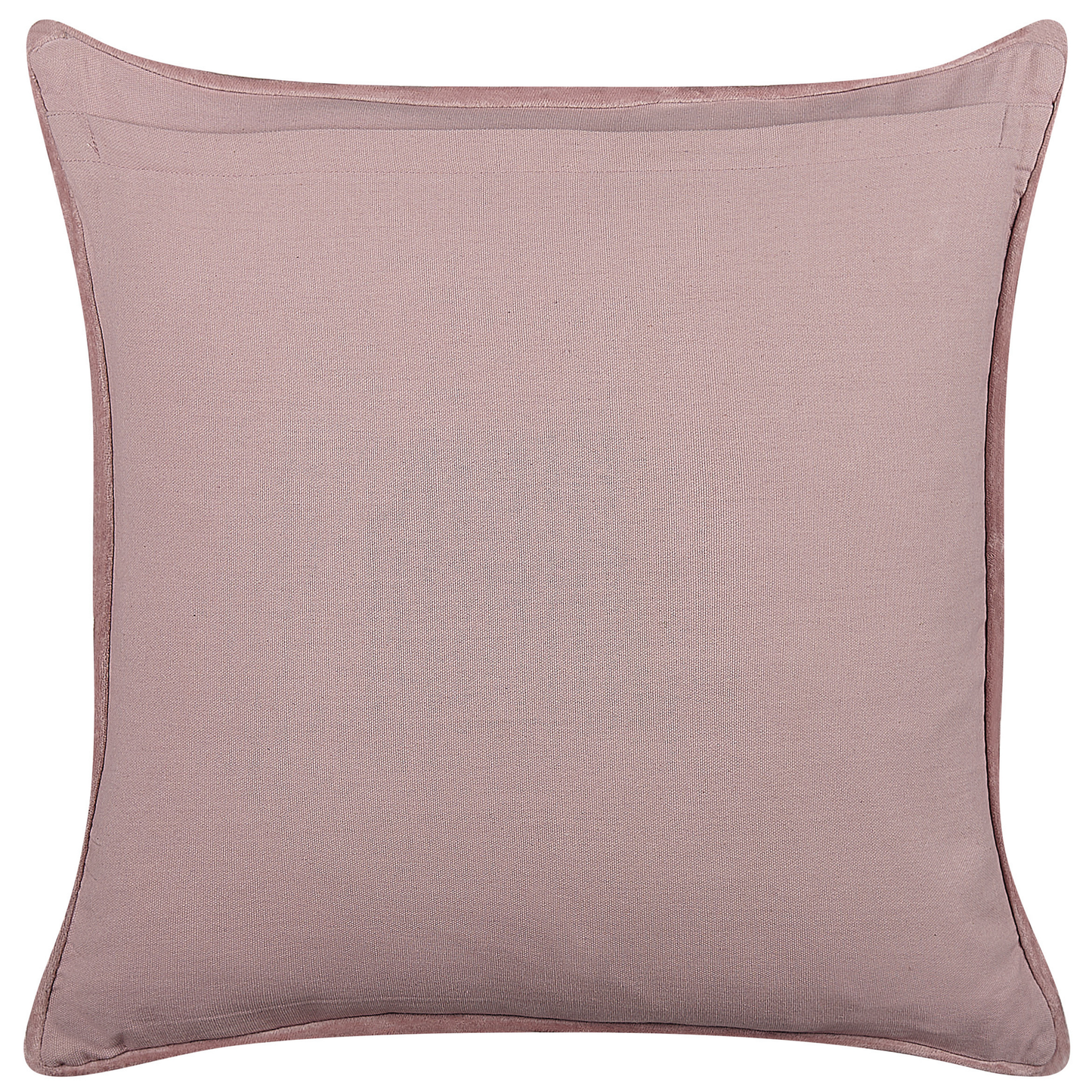 Dekokissen 2er Set ROMNEYA Samtstoff 45 x 45 cm Rosa Blumenmuster