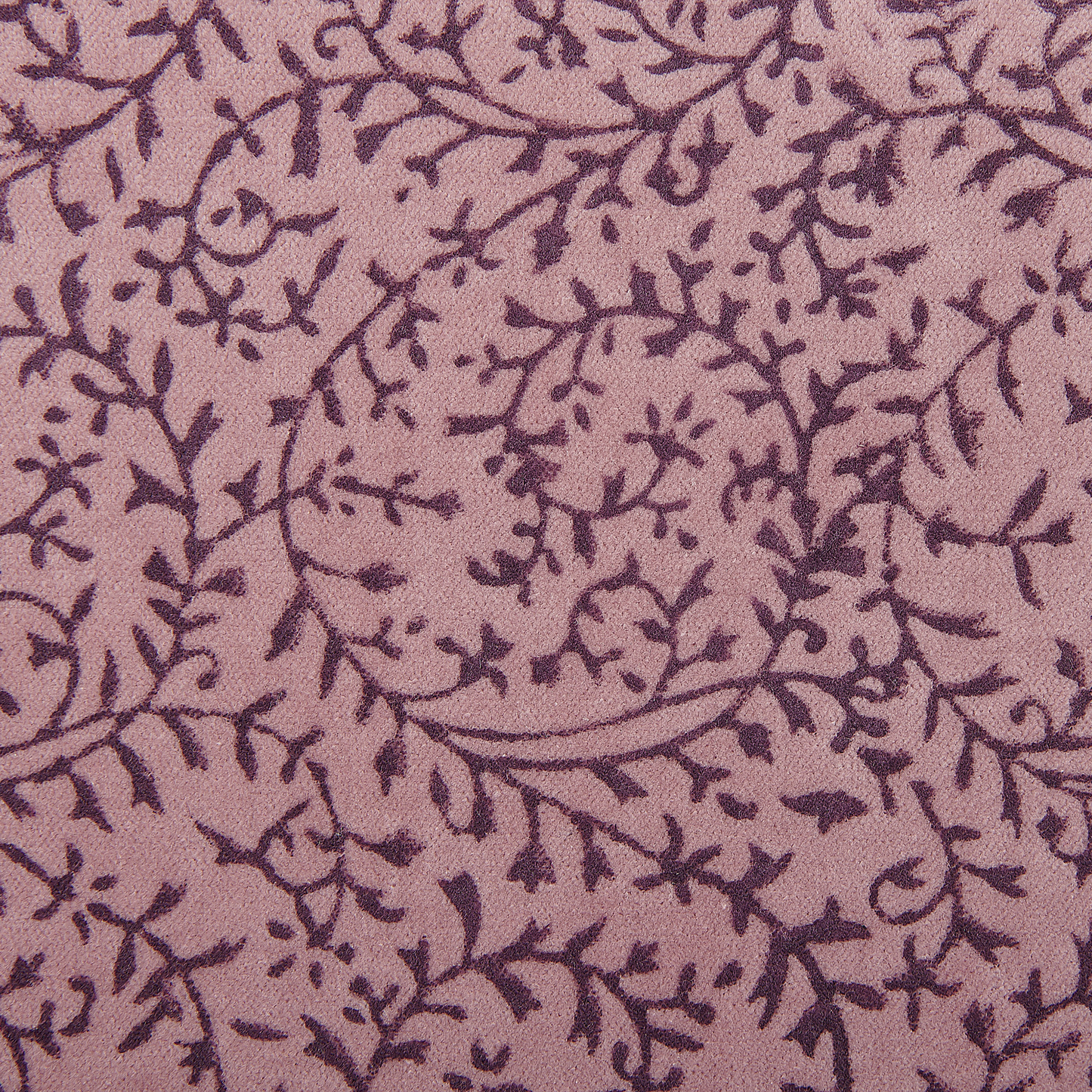 Dekokissen 2er Set ROMNEYA Samtstoff 45 x 45 cm Rosa Blumenmuster