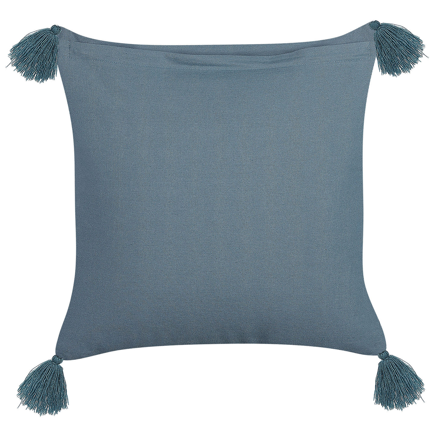 Dekokissen RIBES Samtstoff 45 x 45 cm Dunkelblau Blumenmuster