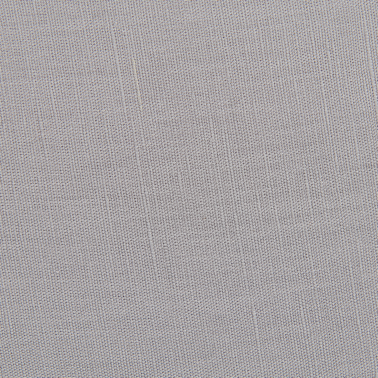 Dekokissen 2er Set GLABRA Leinen 45 x 45 cm Grau Ohne Muster