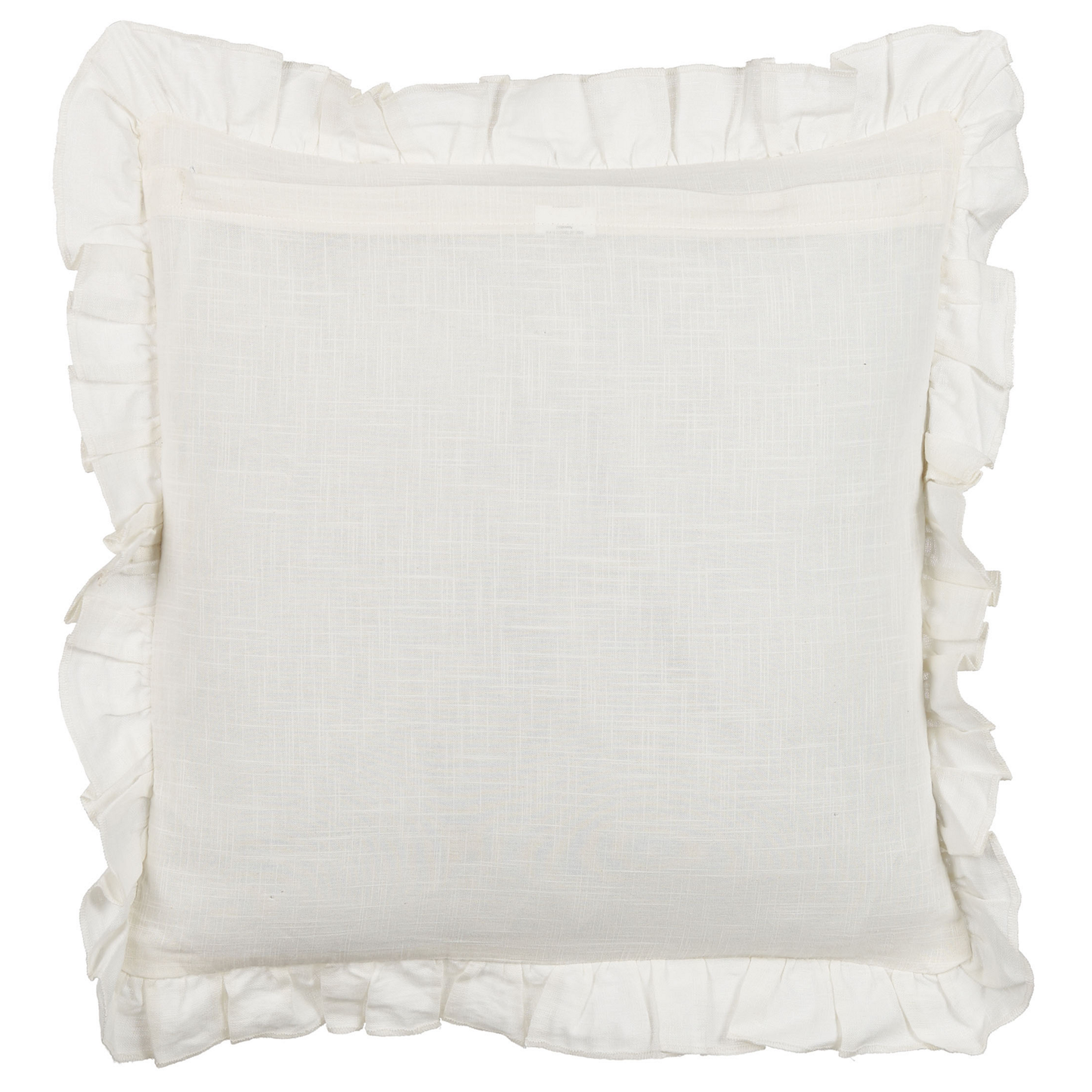 Kissen 2er Set Cremeweiss PIERIS 45 x 45 cm