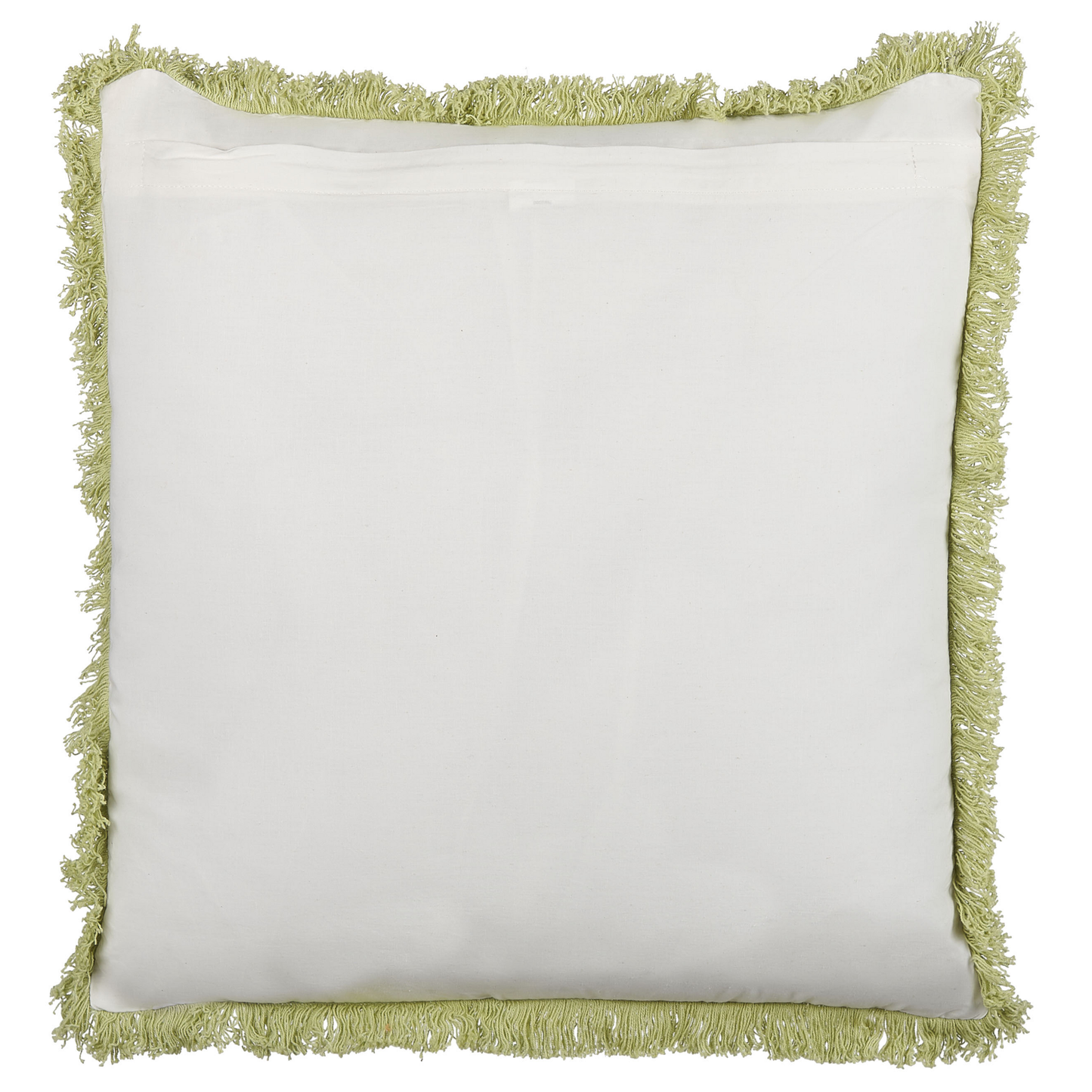 Dekokissen FILIX Baumwolle 45 x 45 cm Grün Blumenmuster