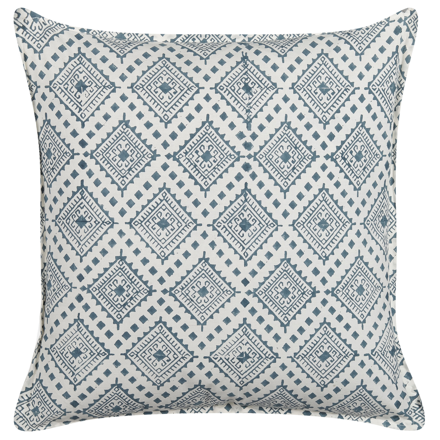 Dekokissen 2er Set CORDATA Baumwolle 45 x 45 cm Blau Orientalisches Muster