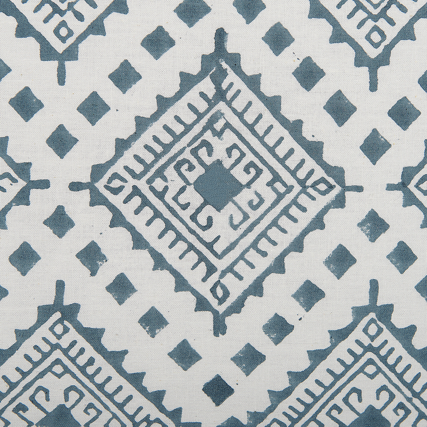 Dekokissen 2er Set CORDATA Baumwolle 45 x 45 cm Blau Orientalisches Muster