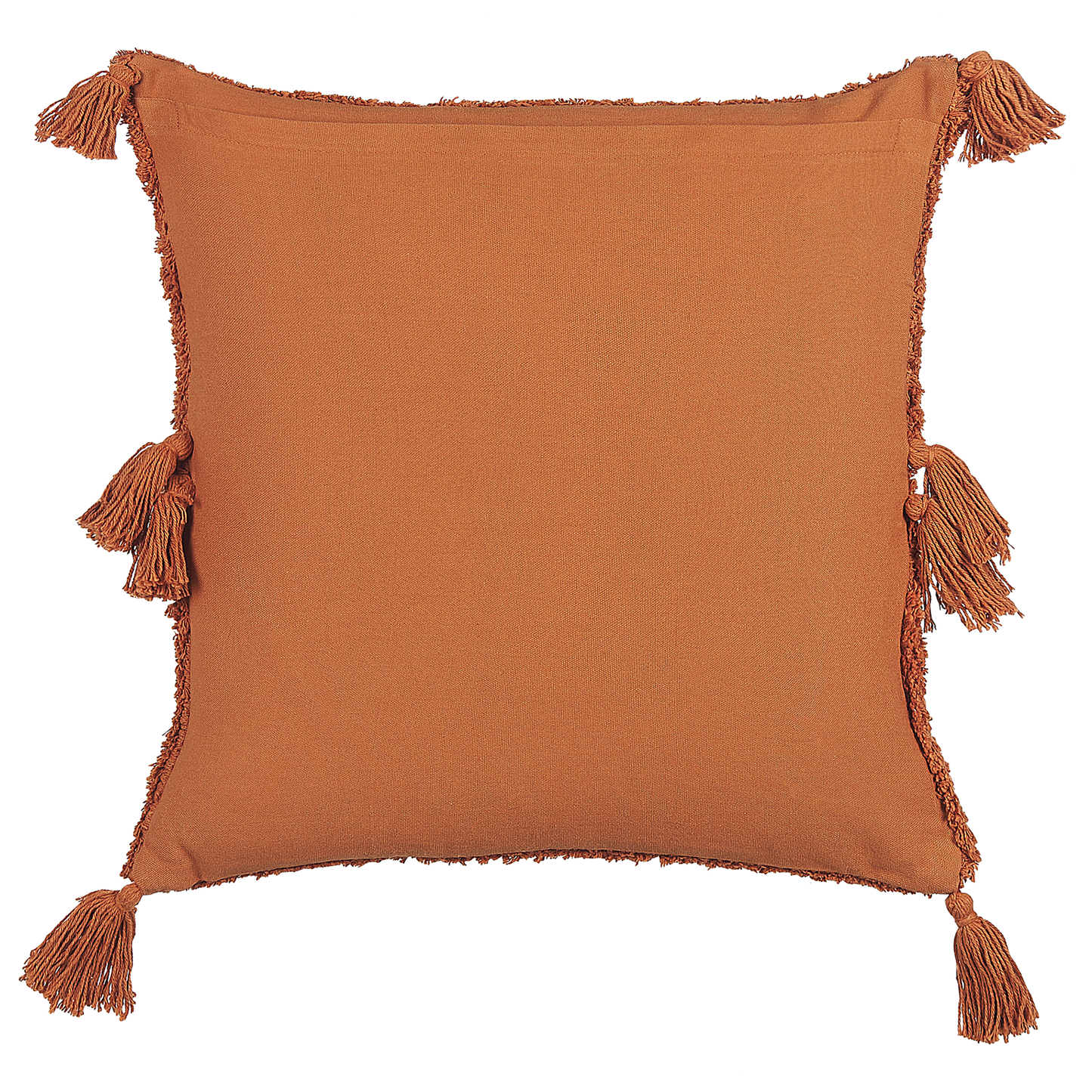 Dekokissen AVIUM Baumwolle 45 x 45 cm Orange Geometrisches Muster