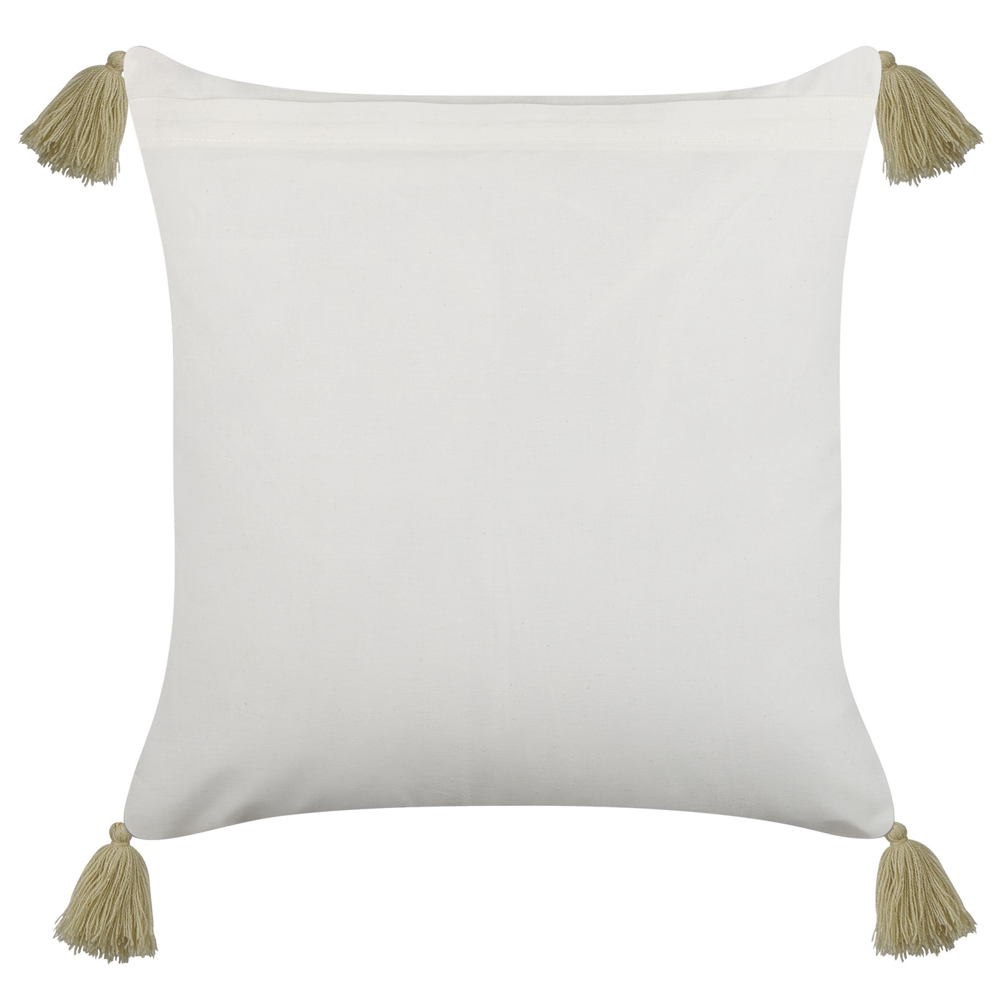 Dekokissen 2er Set SYRINGA Baumwolle 45 x 45 cm Grün Geometrisches Muster