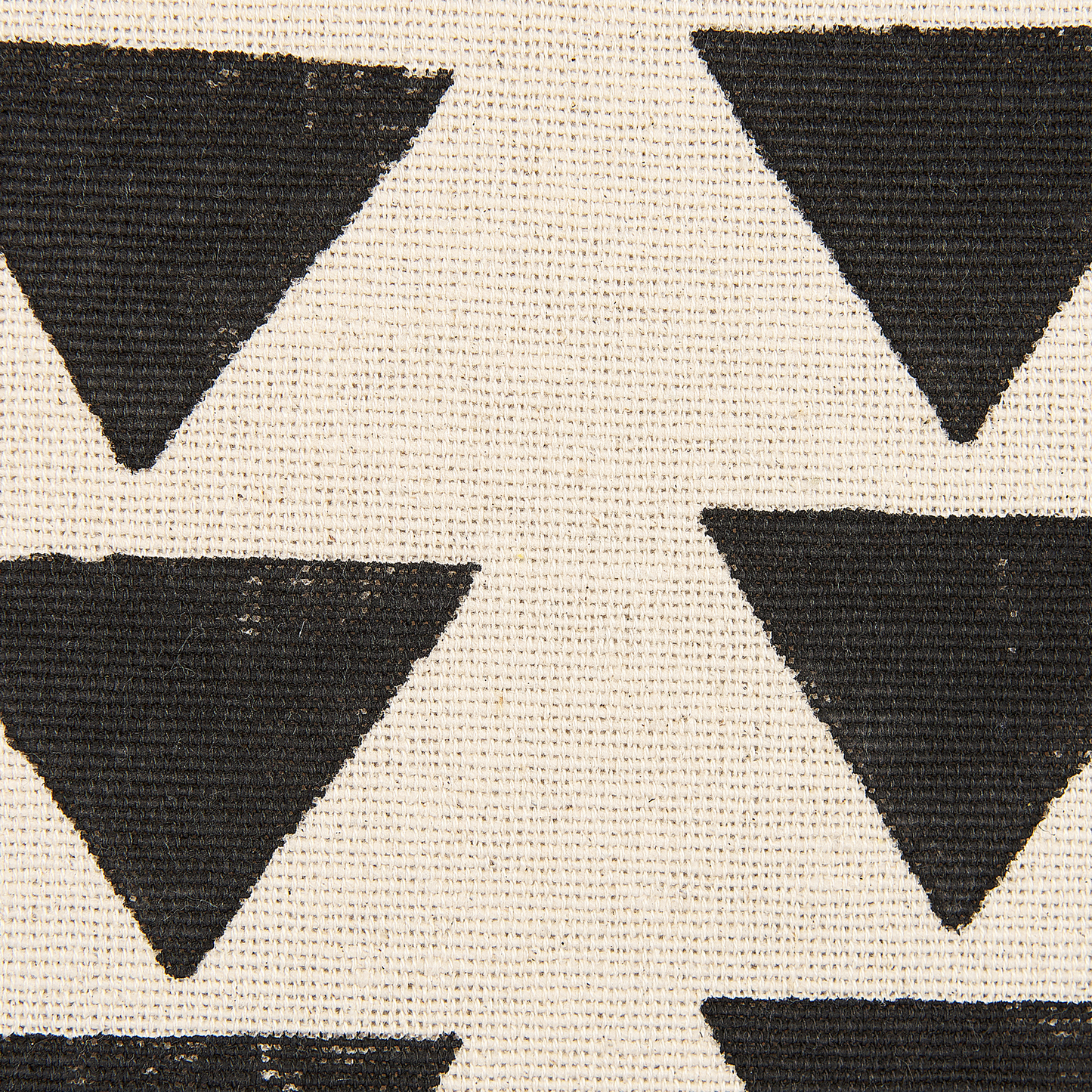 Dekokissen 2er Set CERCIS Baumwolle 45 x 45 cm Beige Geometrisches Muster
