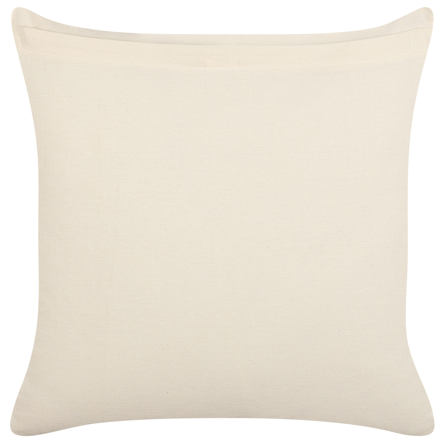 Dekokissen 2er Set MYRICA Baumwolle 45 x 45 cm Weiss Geometrisches Muster