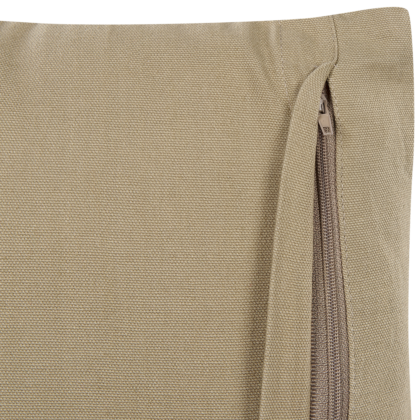 Dekokissen SENECIO Baumwolle 45 x 45 cm Beige Geometrisches Muster