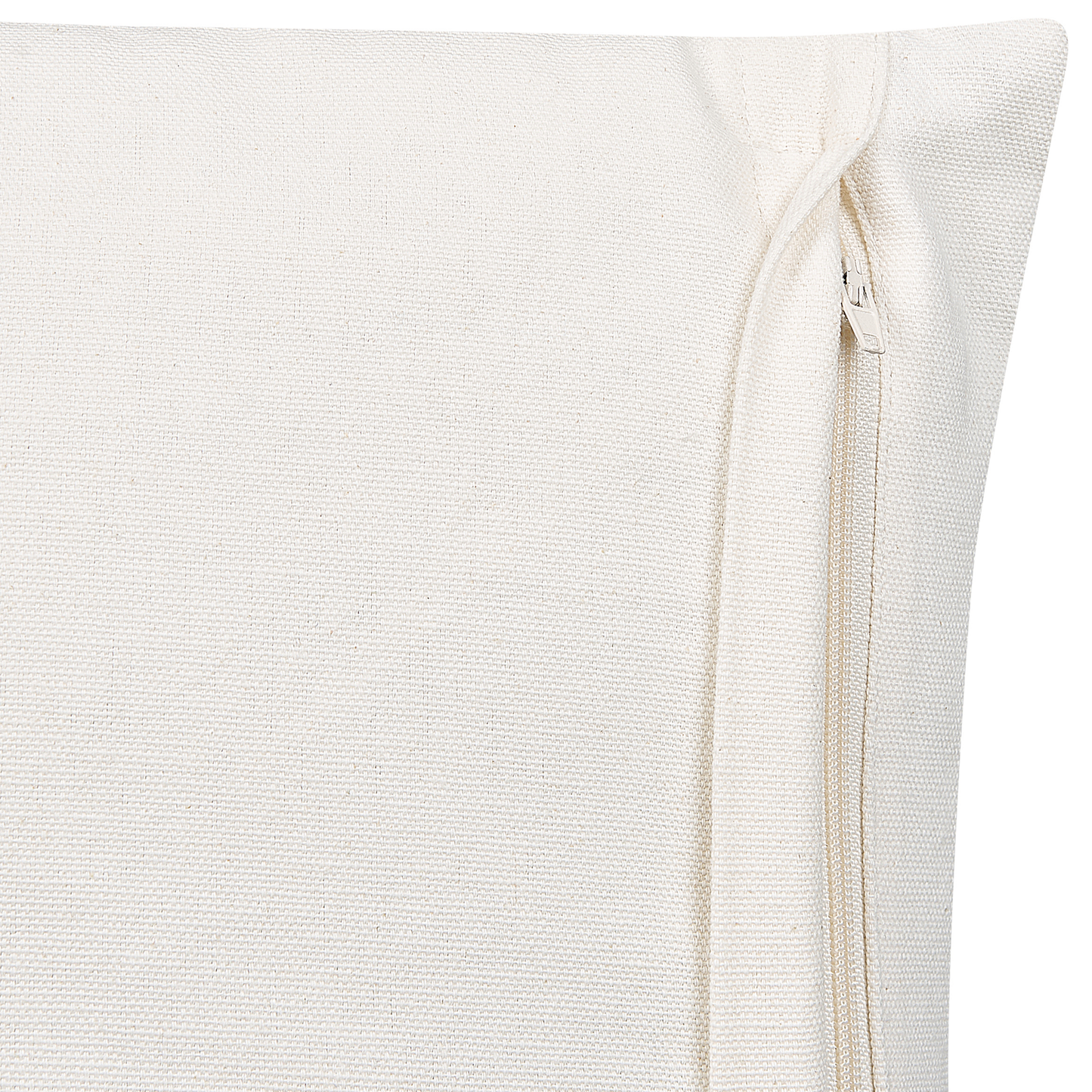 Dekokissen 2er Set WOODI Baumwolle 45 x 45 cm Gelb Weiss Geometrisches Muster