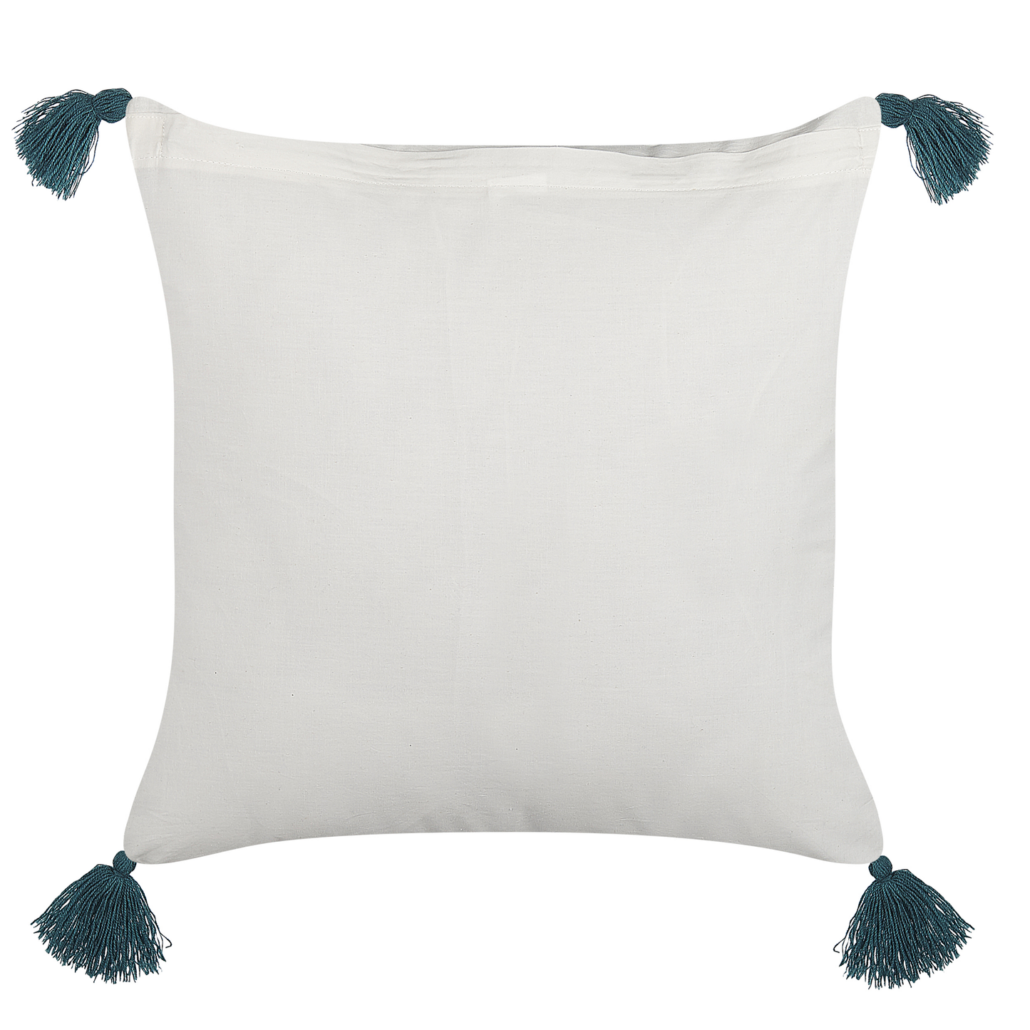 Dekokissen 2er Set RUMEX Baumwolle 45 x 45 cm Blau Blumenmuster
