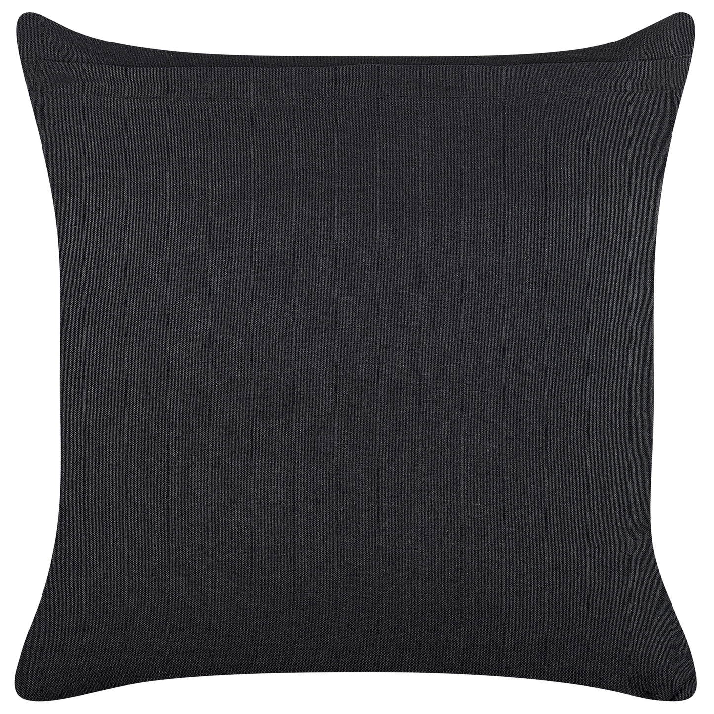 Dekokissen 2er Set RICINUS Samtstoff 45 x 45 cm Schwarz Orientalisches Muster