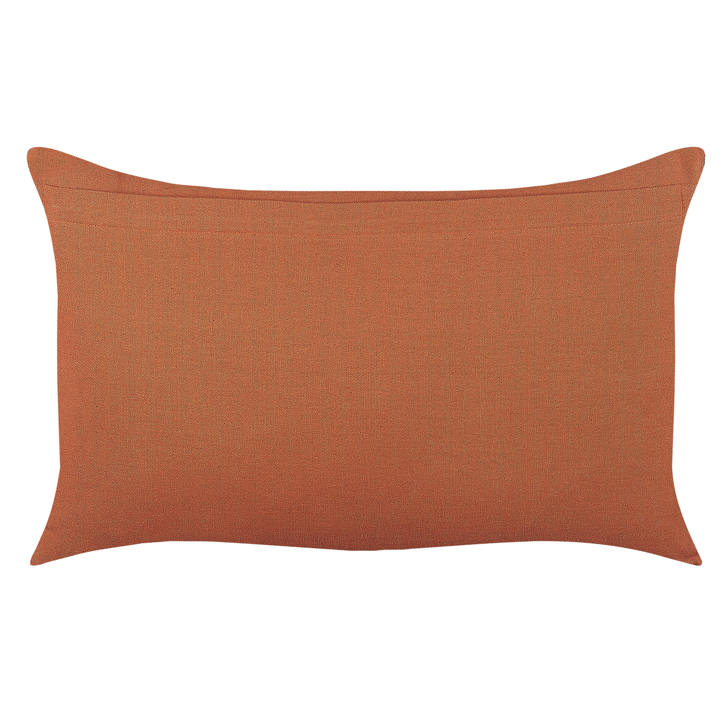 Dekokissen ALBIUM Baumwolle 55 x 35 cm Orange Geometrisches Muster