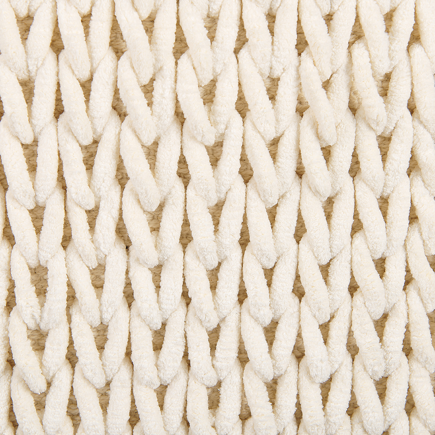 Dekokissen 2er Set OXALIS 45 x 45 cm Beige Ohne Muster