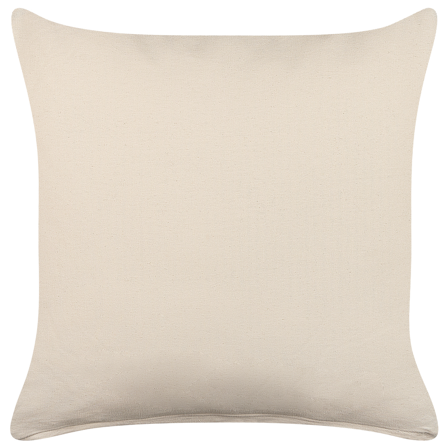 Dekokissen 2er Set IRESINE Baumwolle 45 x 45 cm Beige Geometrisches Muster