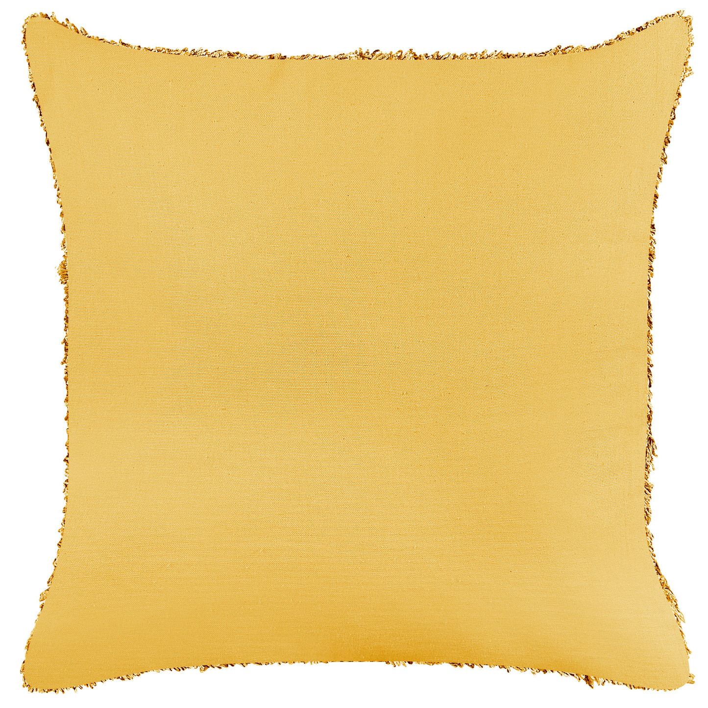 Dekokissen Getuftet Baumwolle Gelb RHOEO 45 x 45 cm