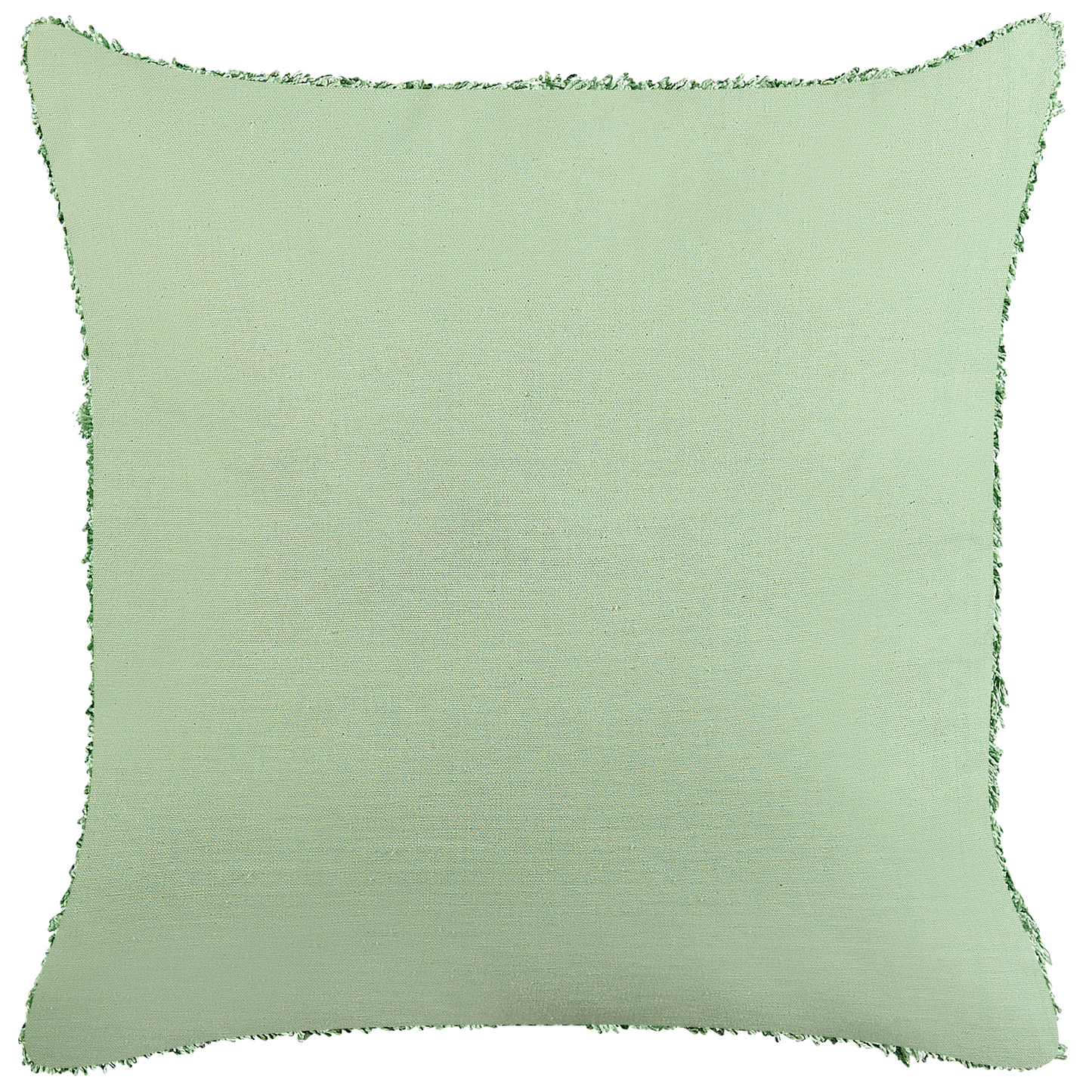 Dekokissen 2er Set RHOEO Baumwolle 45 x 45 cm Hellgrün Geometrisches Muster