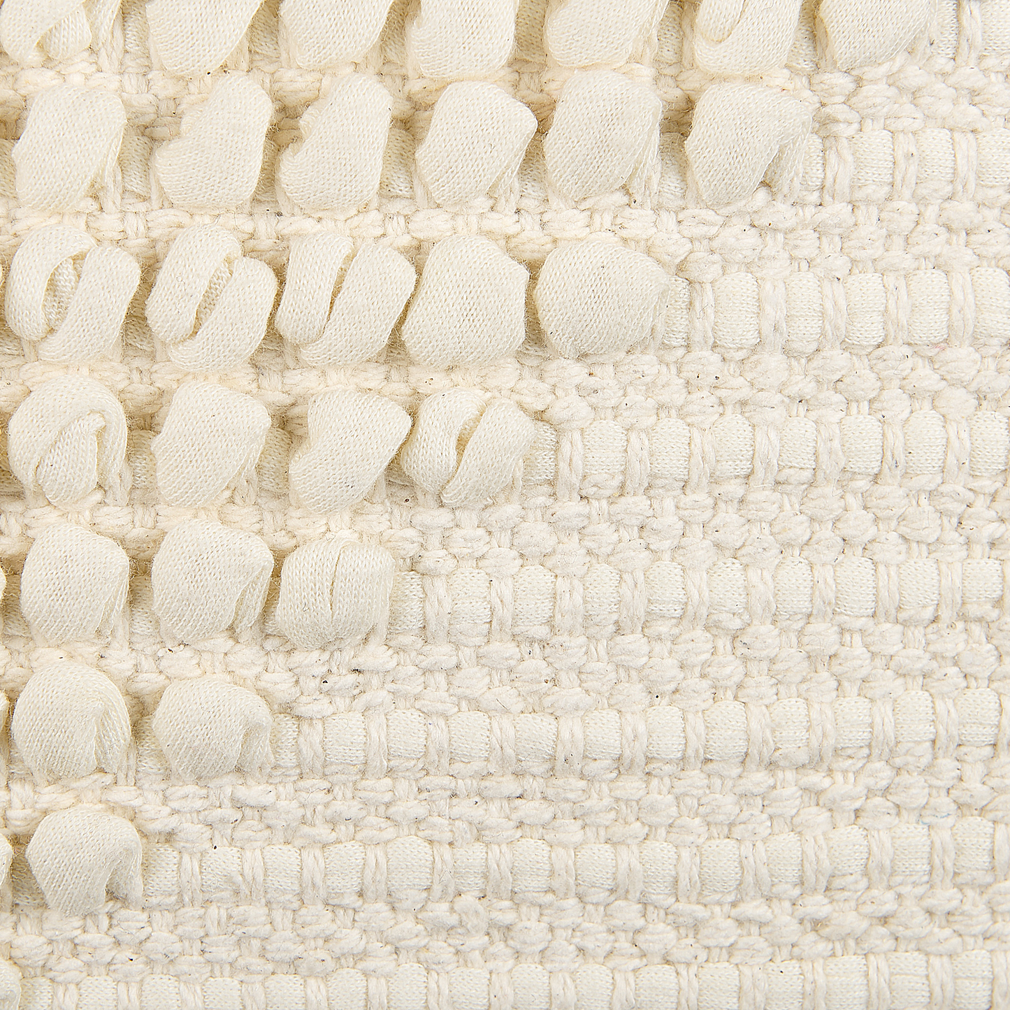Dekokissen Baumwolle Helles Beige PELLAEA 45 x 45 cm