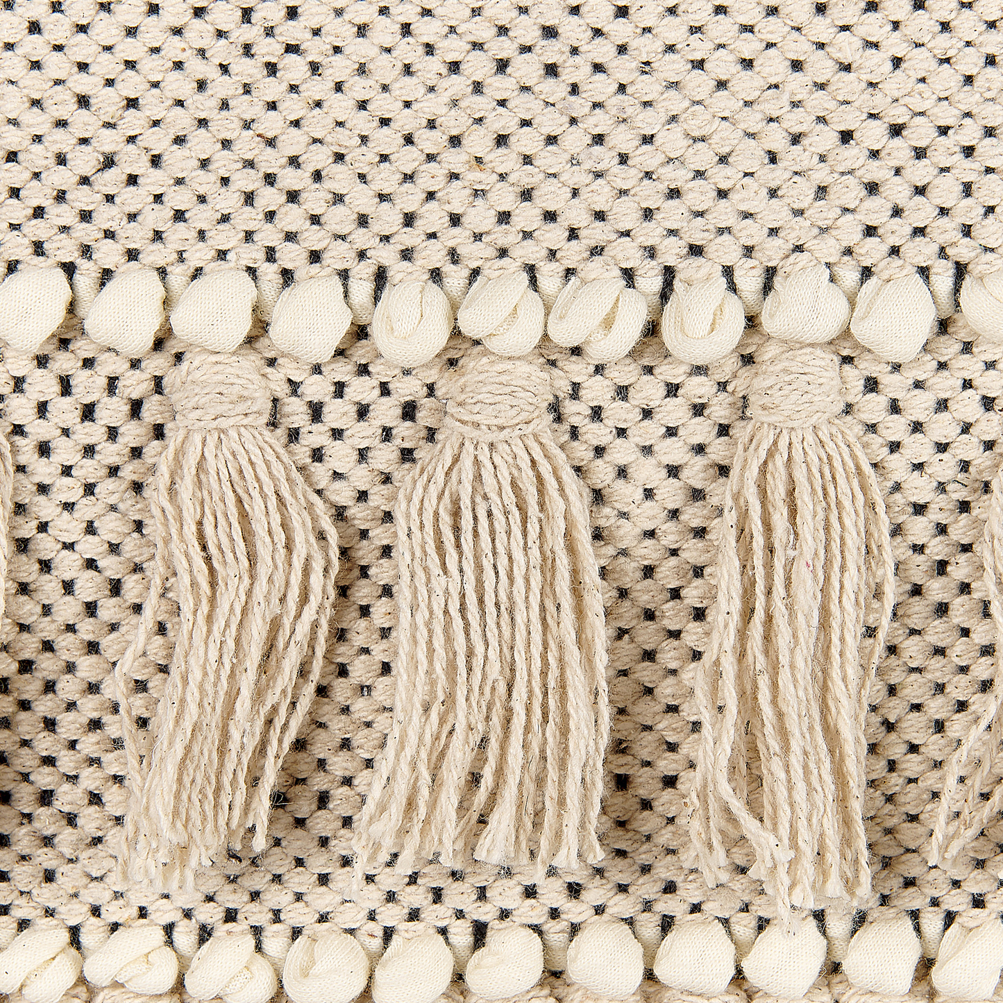 Wandbehang GUJRAT Baumwolle 102 cm Beige