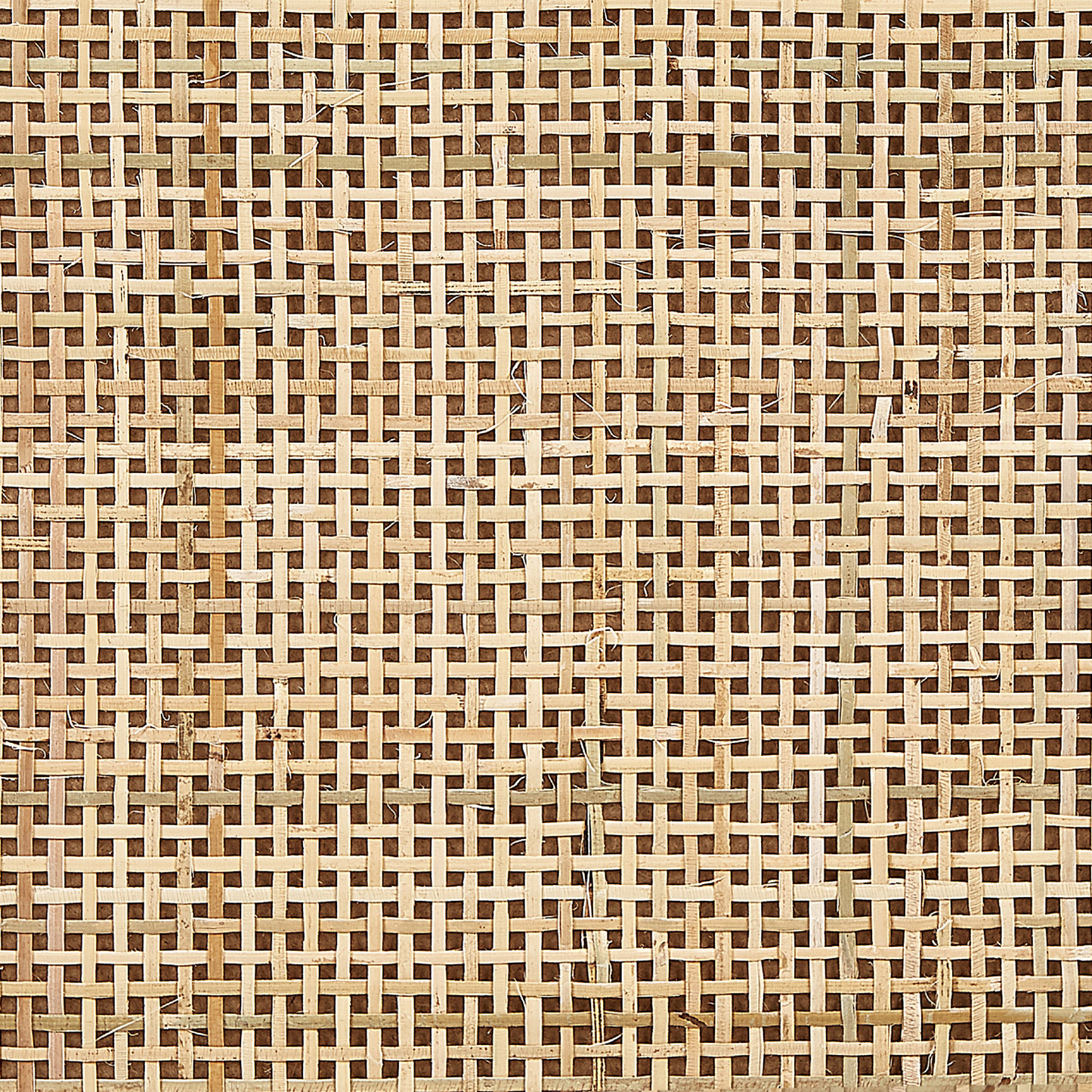 Kommode mit 6 Schubladen PEROTE Rattan 75 cm Holzoptik Hellbraun