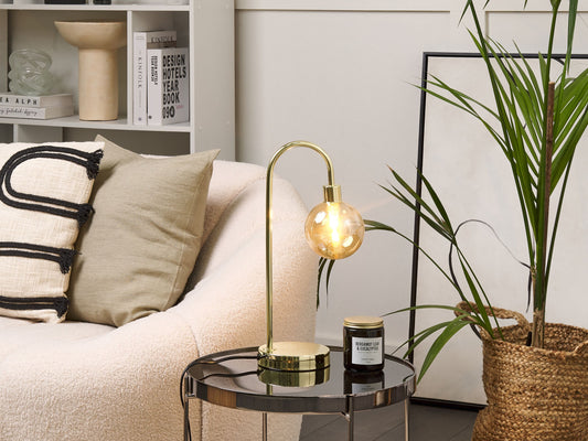 Tischleuchte RAMIS Metall Gold