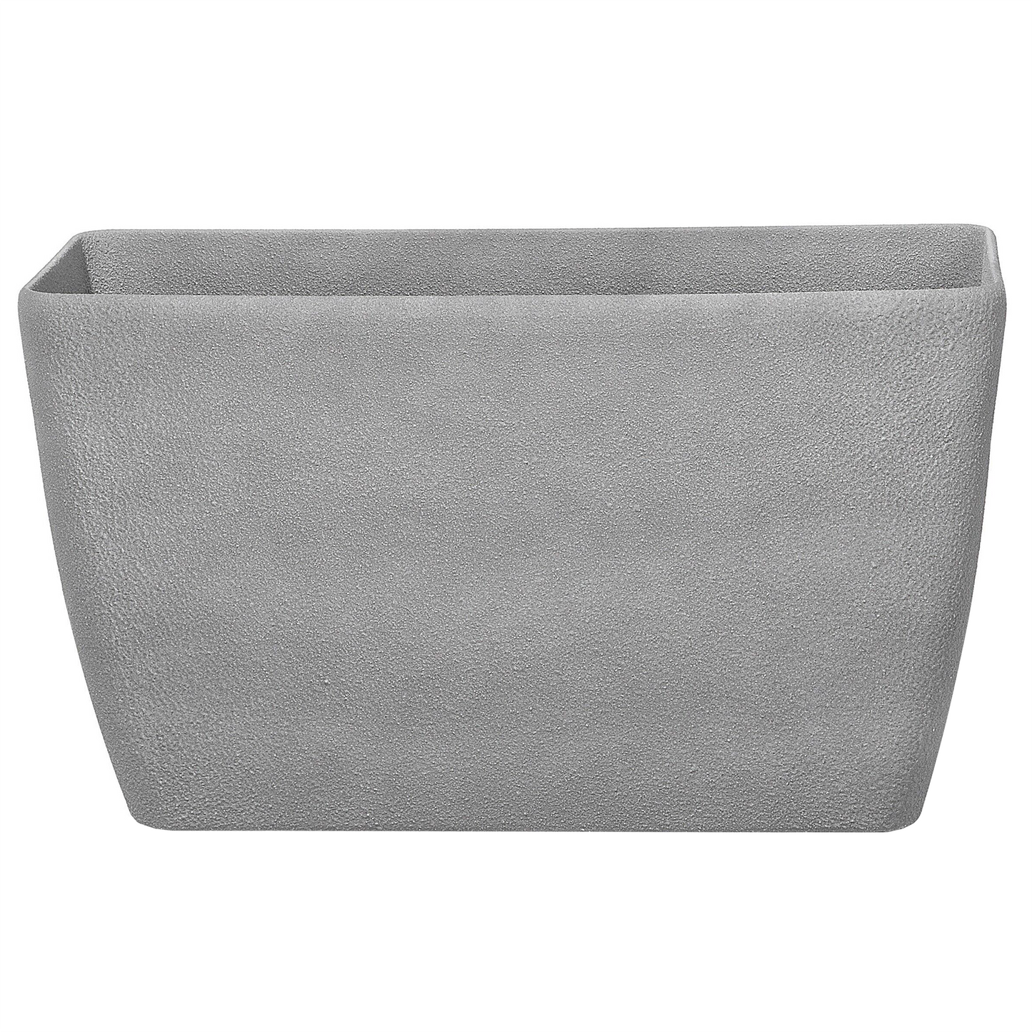 Set mit 2 Blumentöpfen BARIS Stein 74 cm Grau